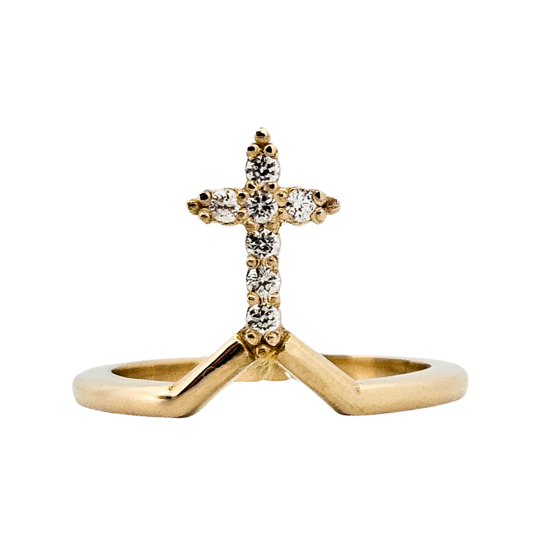 Mont-Royal Ring - Gold and Diamonds Engagement Ring - Inchoo Bijoux