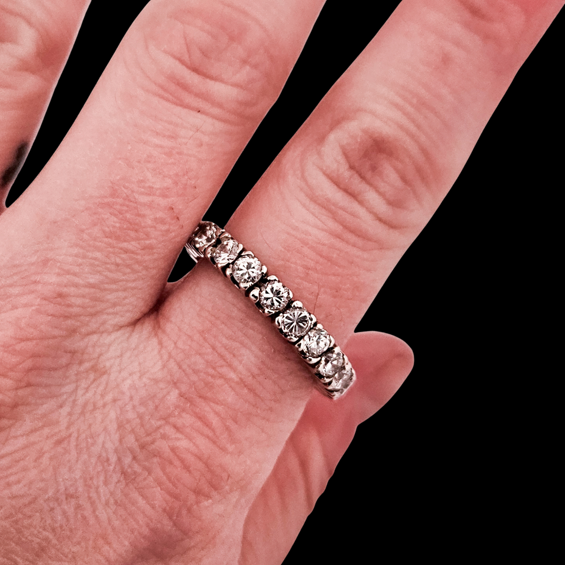Eternity Wedding Ring 3mm - Inchoo Bijoux