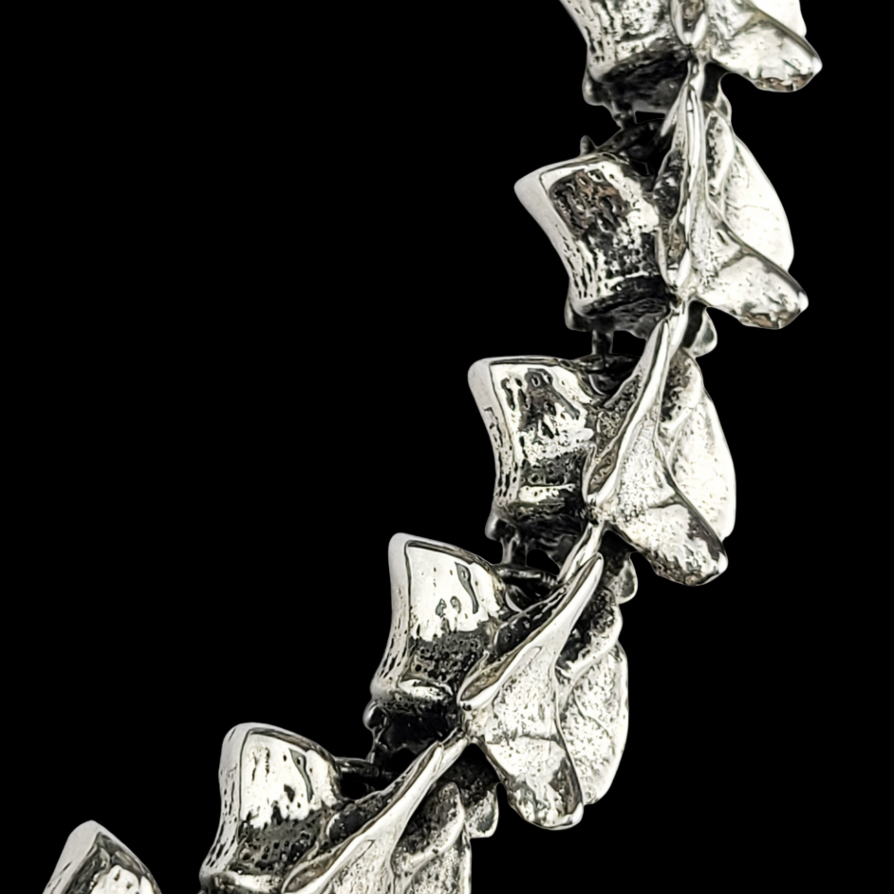 Massive 12mm Spine Necklace, Vertebrae Chain - Inchoo Bijoux