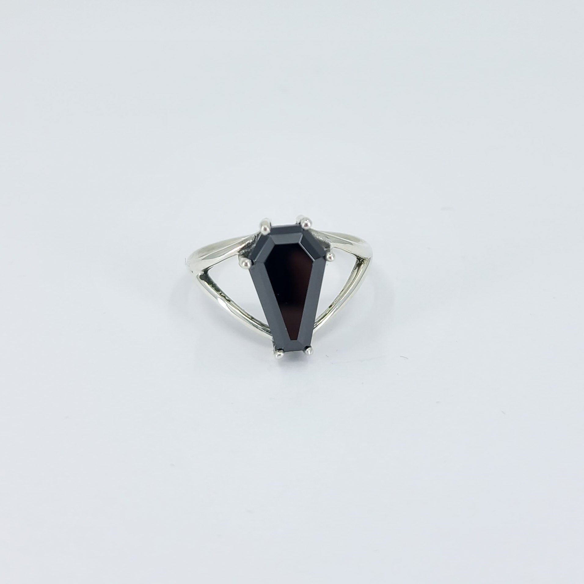 Big Coffin Sterling Silver Ring - 8x13 - Color Options - Inchoo Bijoux