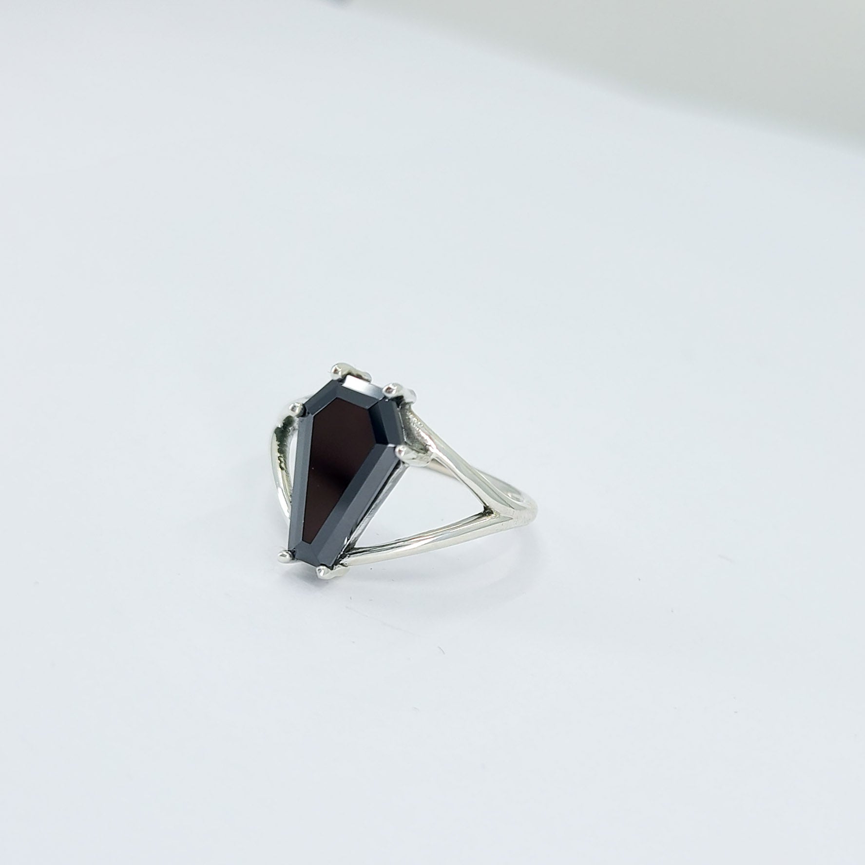 Big Coffin Sterling Silver Ring - 8x13 - Color Options - Inchoo Bijoux