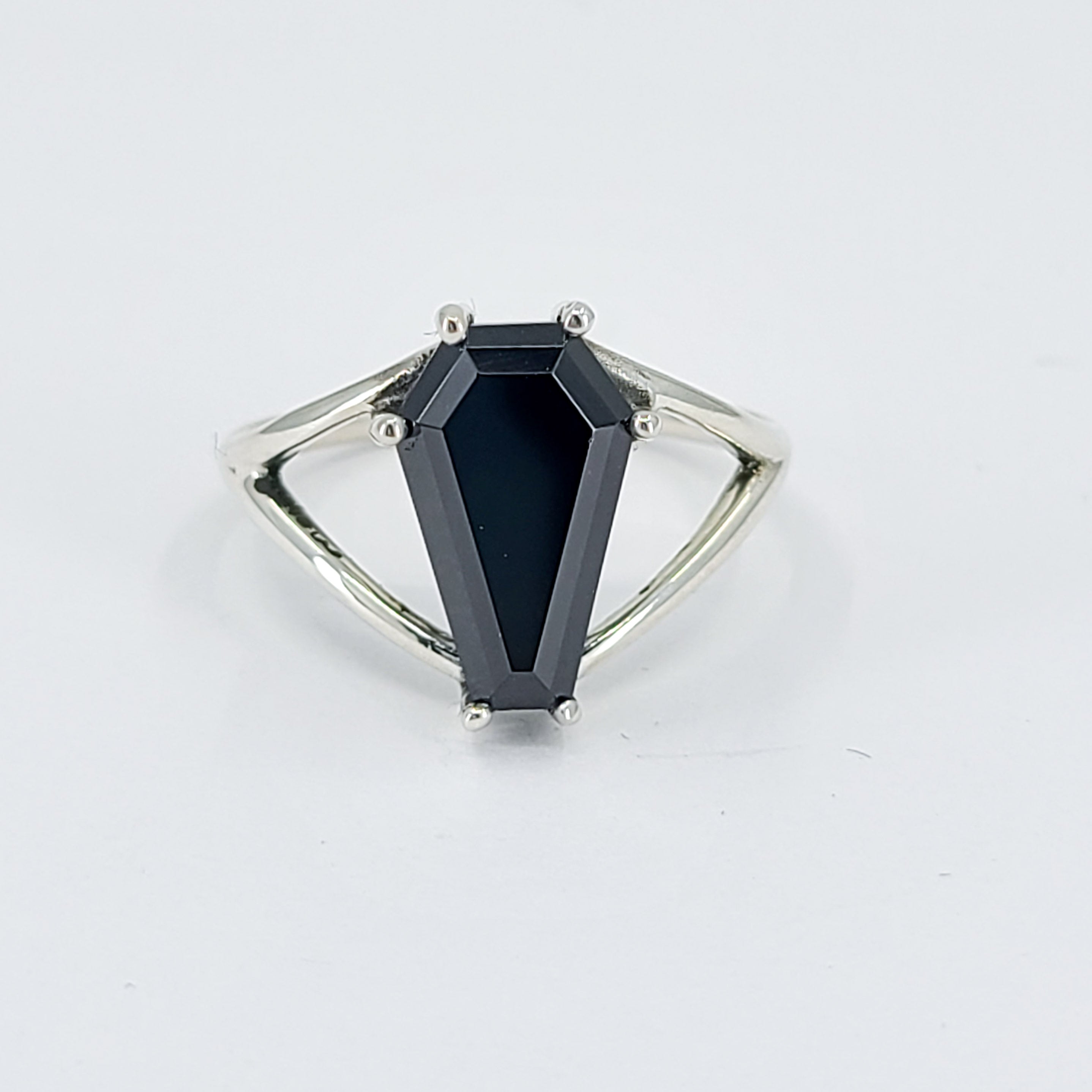 Big Coffin Sterling Silver Ring - 8x13 - Color Options - Inchoo Bijoux