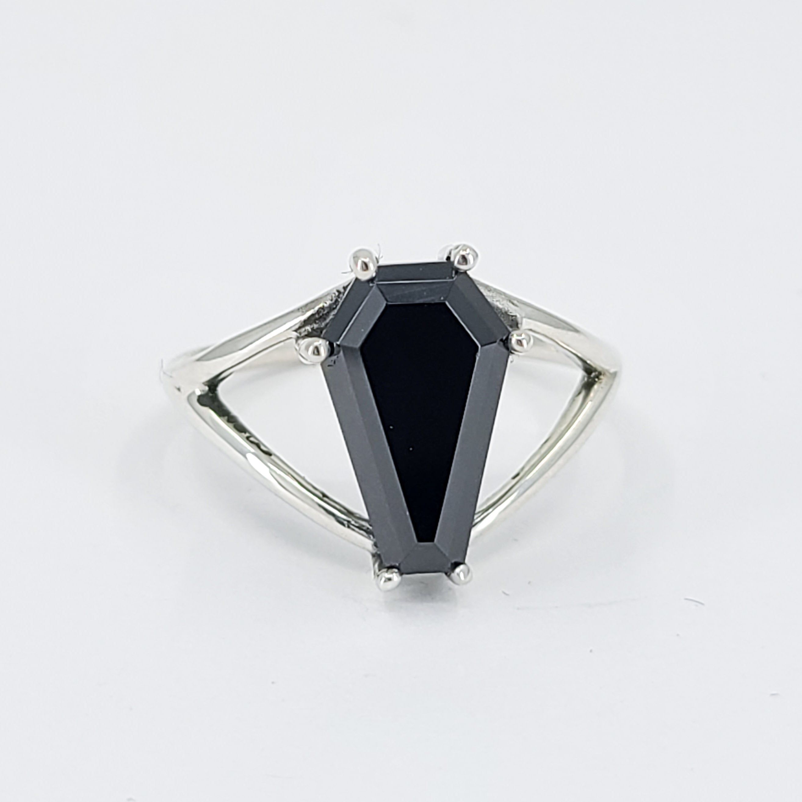 Big Coffin Sterling Silver Ring - 8x13 - Color Options - Inchoo Bijoux