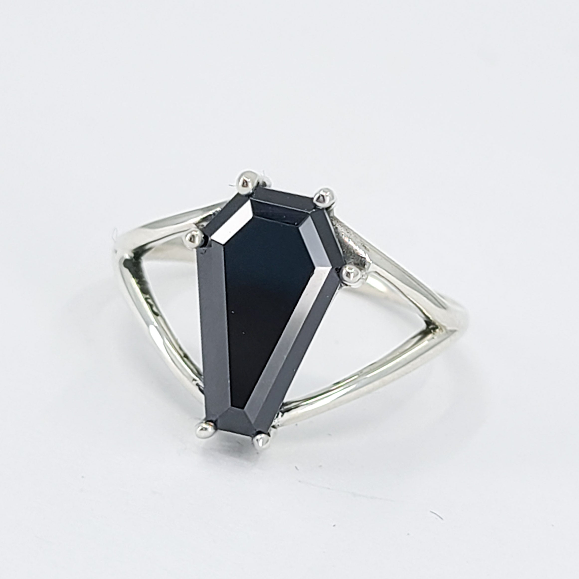 Big Coffin Sterling Silver Ring - 8x13 - Color Options - Inchoo Bijoux