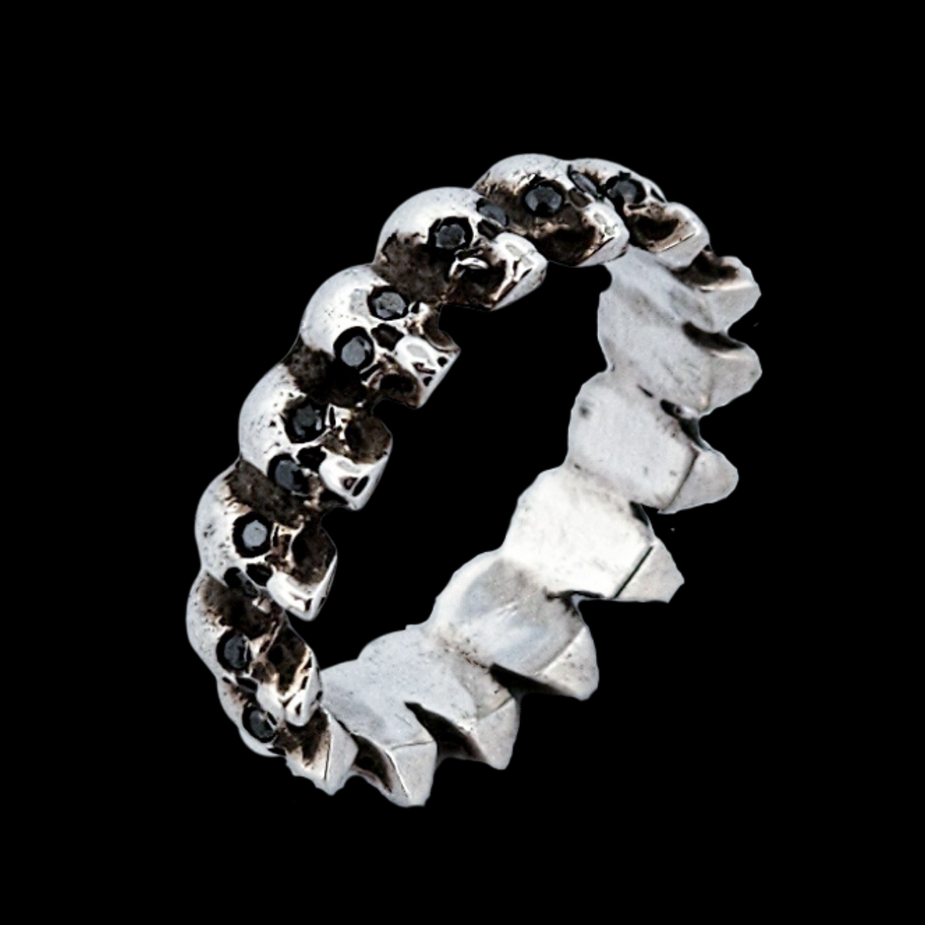 Eternity Skull Ring - Inchoo Bijoux