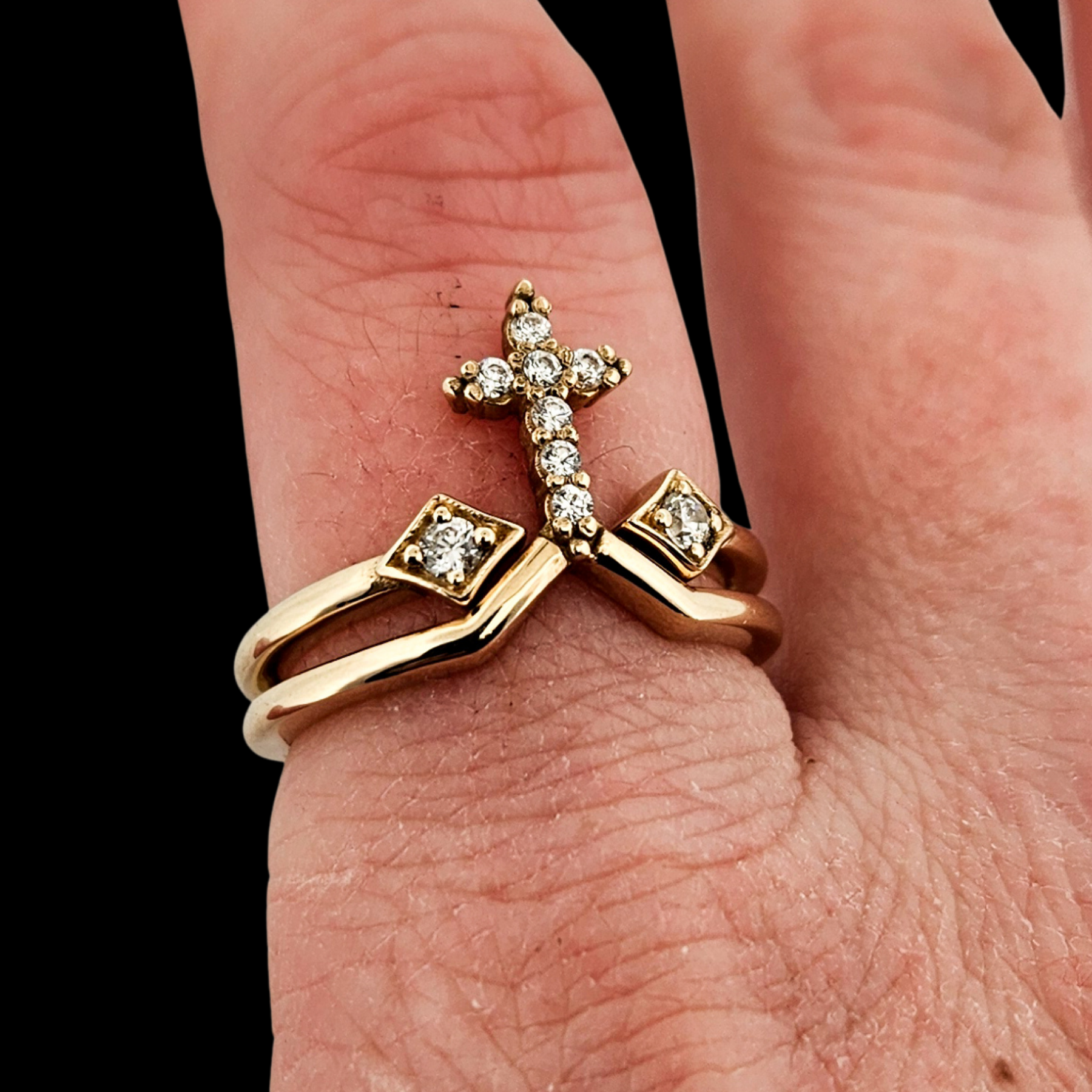 Open Ring Stars - Inchoo Bijoux