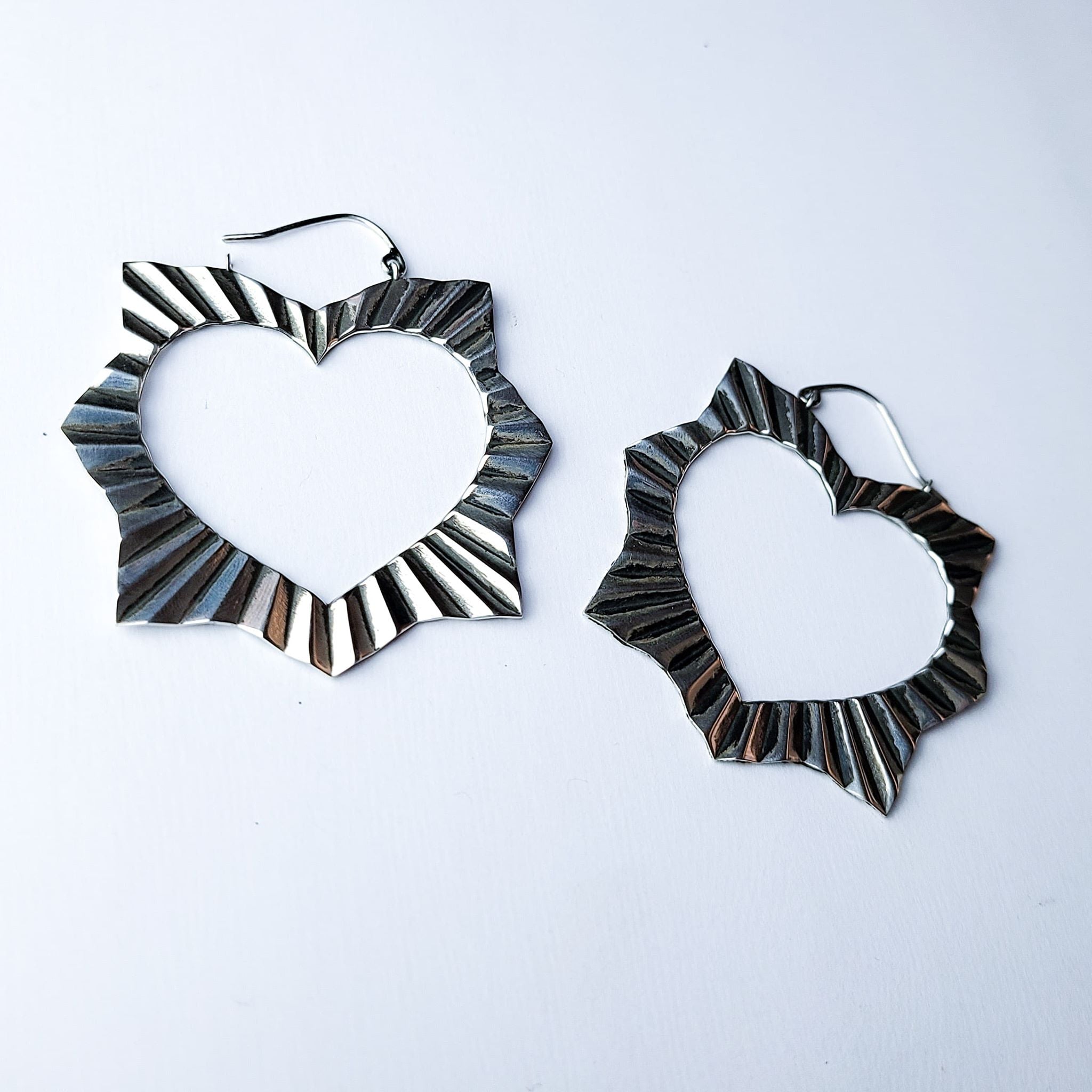 Big Open Sacred Heart Earrings-Earrings-Inchoo Bijoux-Inchoo Bijoux