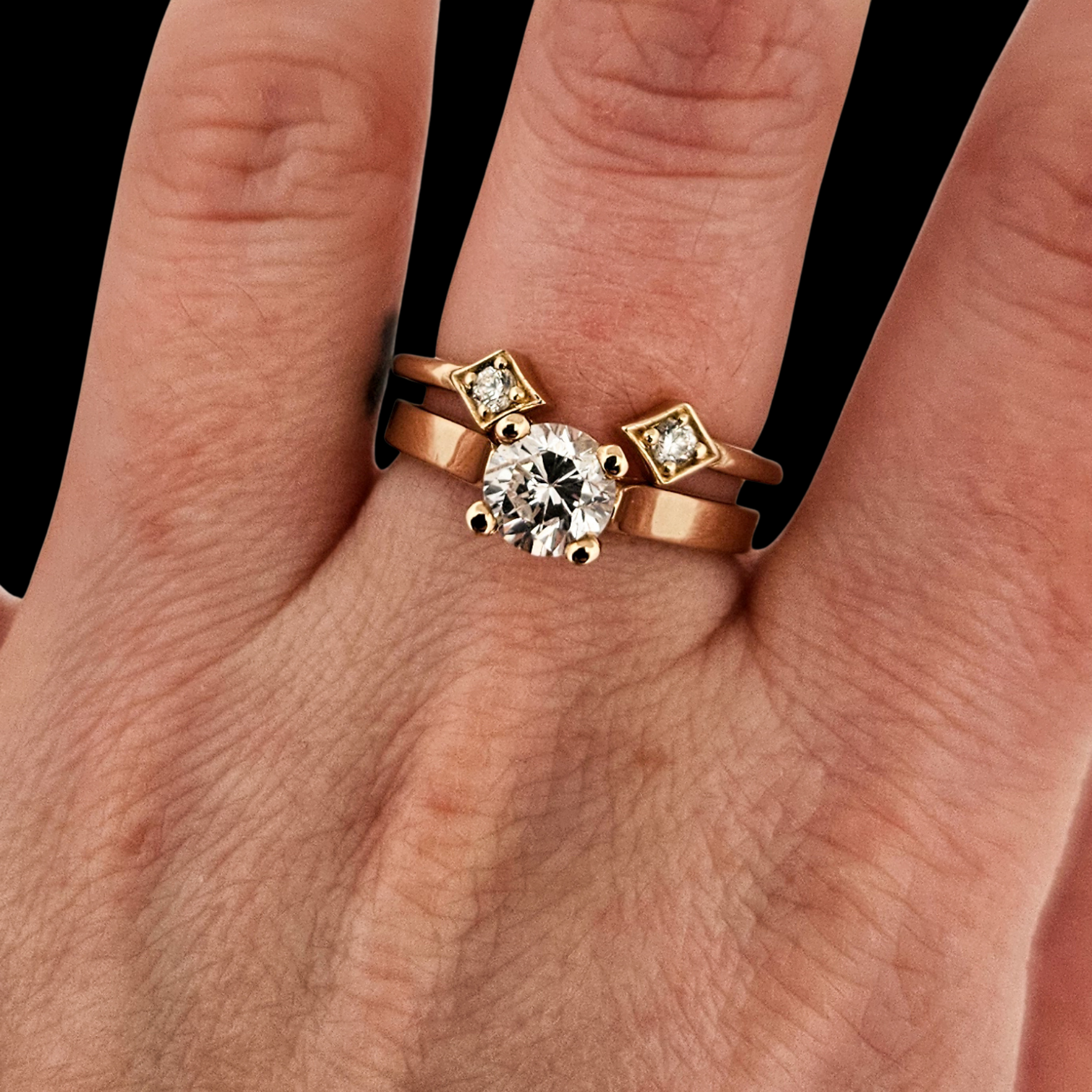 Open Ring Stars - Inchoo Bijoux