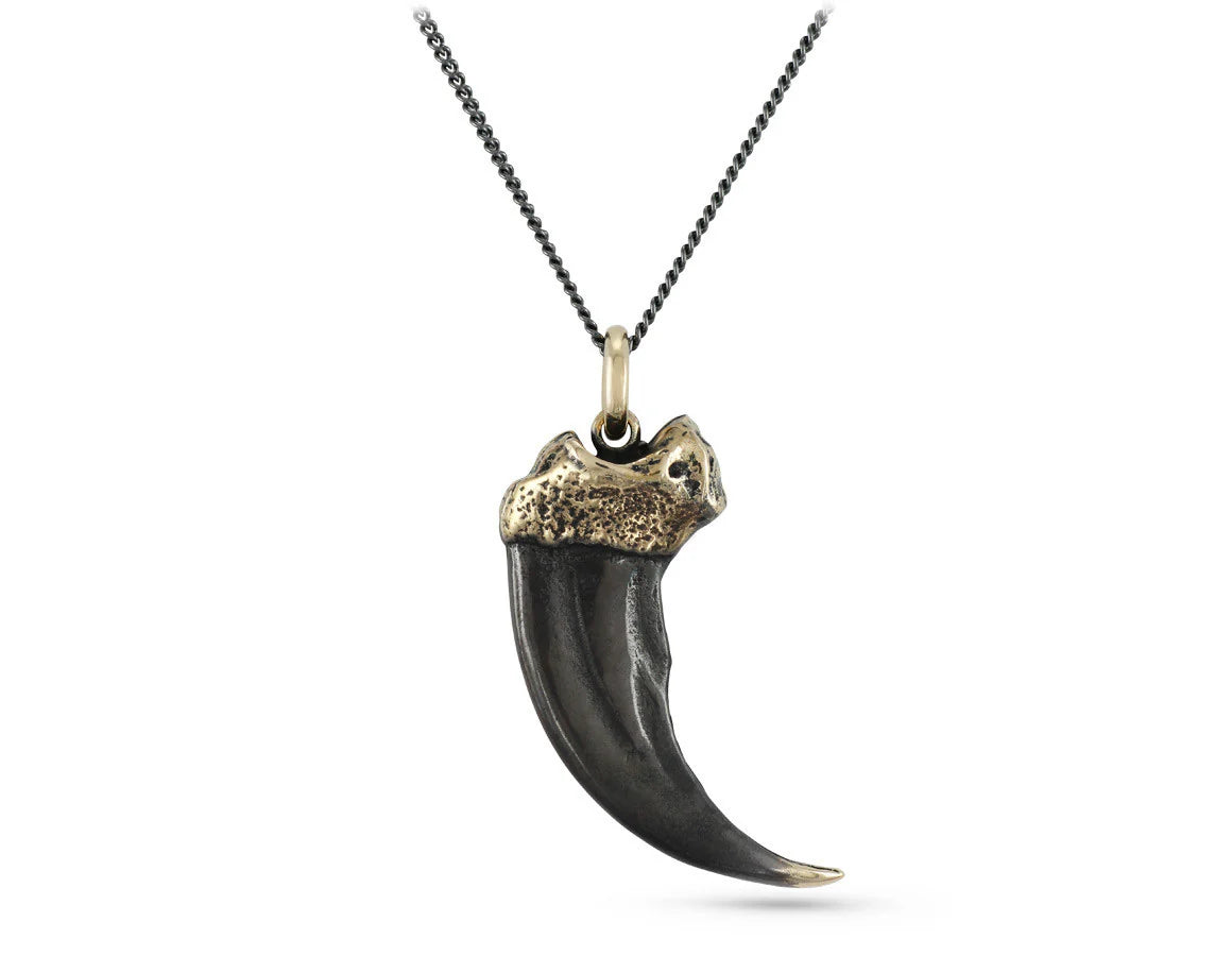 Collier - Bear claw - black bronze