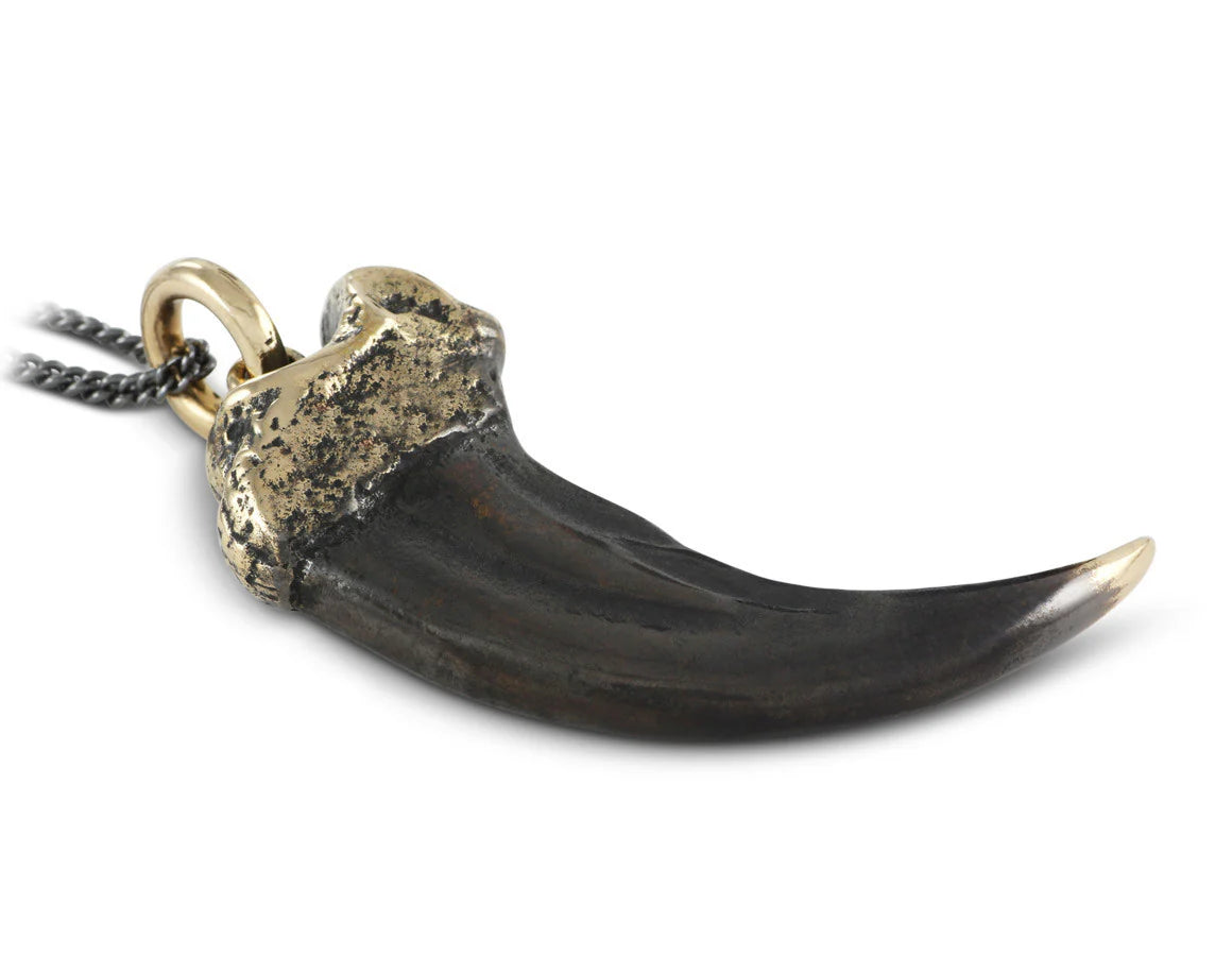 Collier - Bear claw - black bronze