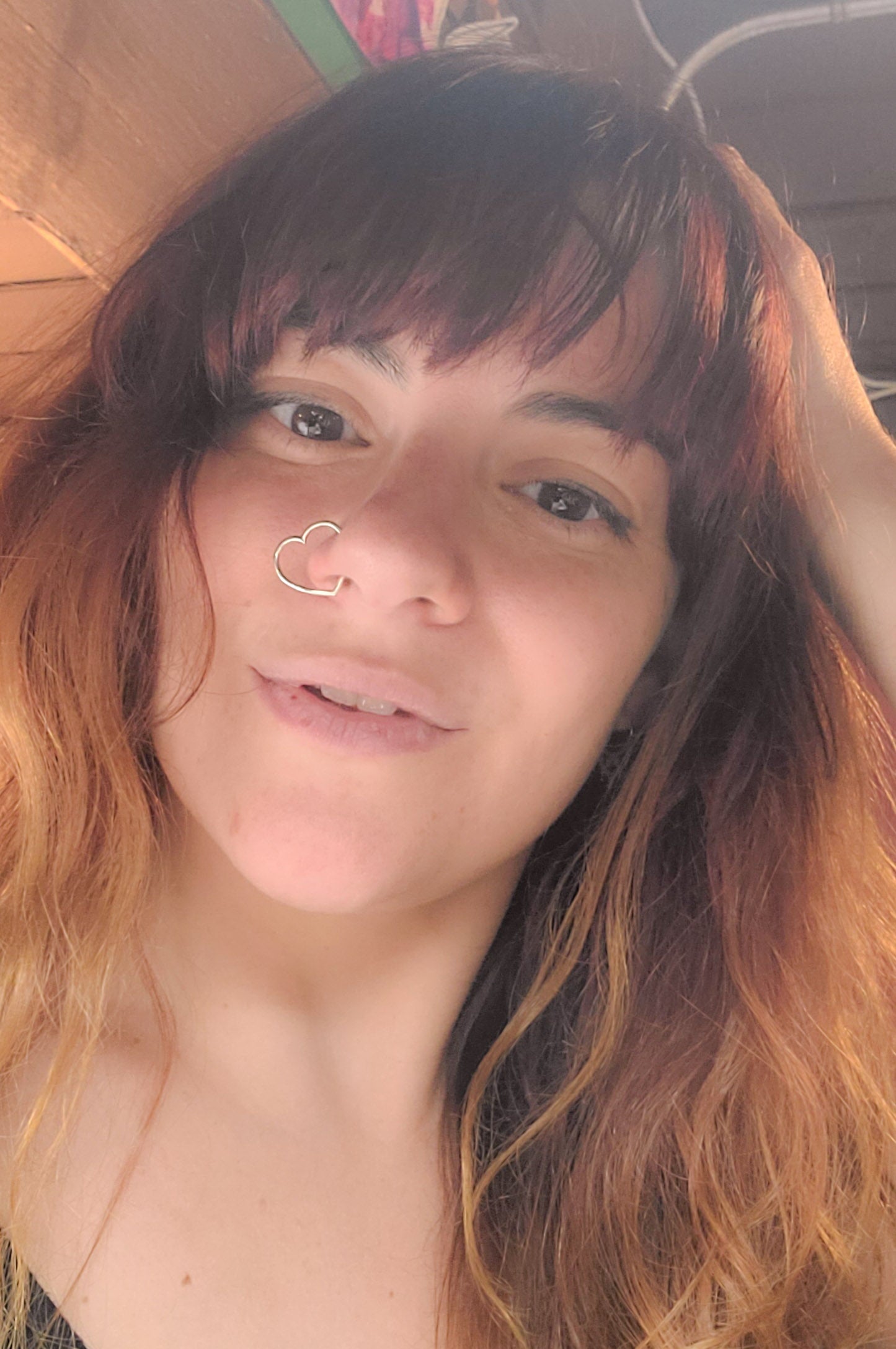 Big Heart Nose Ring - Inchoo Bijoux