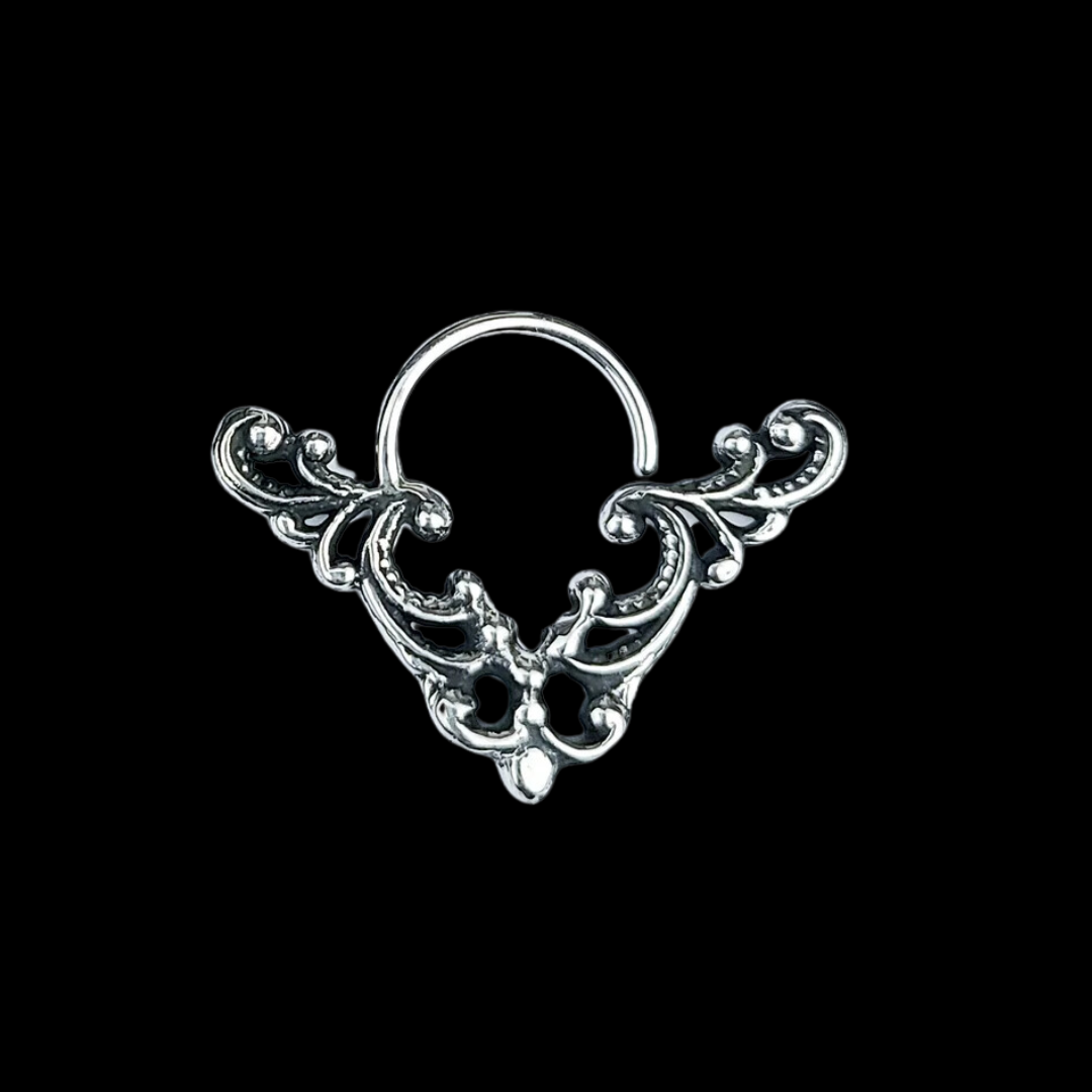 Big Lace Chevron Triangle Septum - Inchoo Bijoux