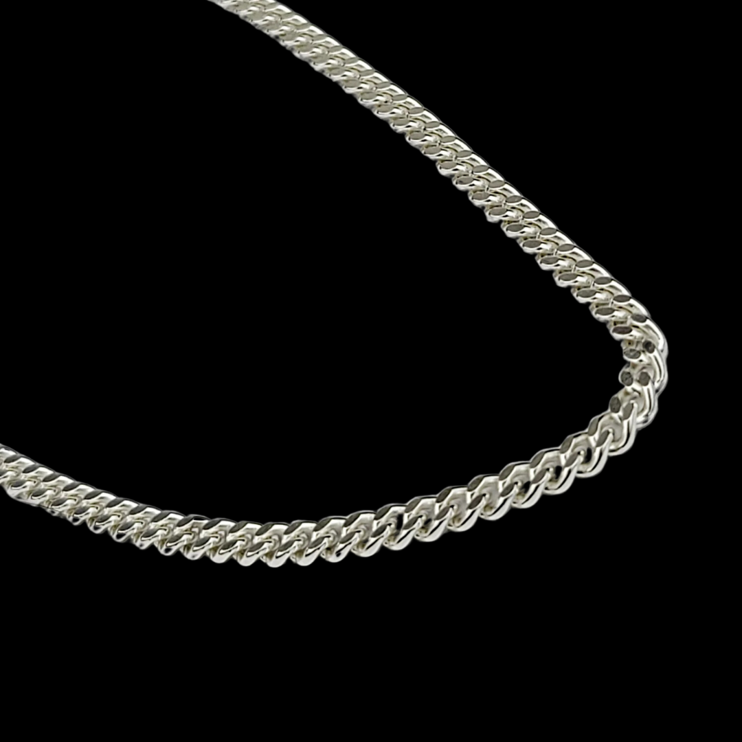 Bulky Thin 2.8mm Sterling Silver Chain Necklace