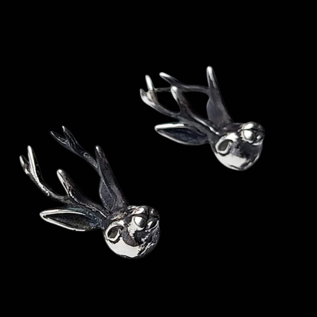 Jackalope Earrings