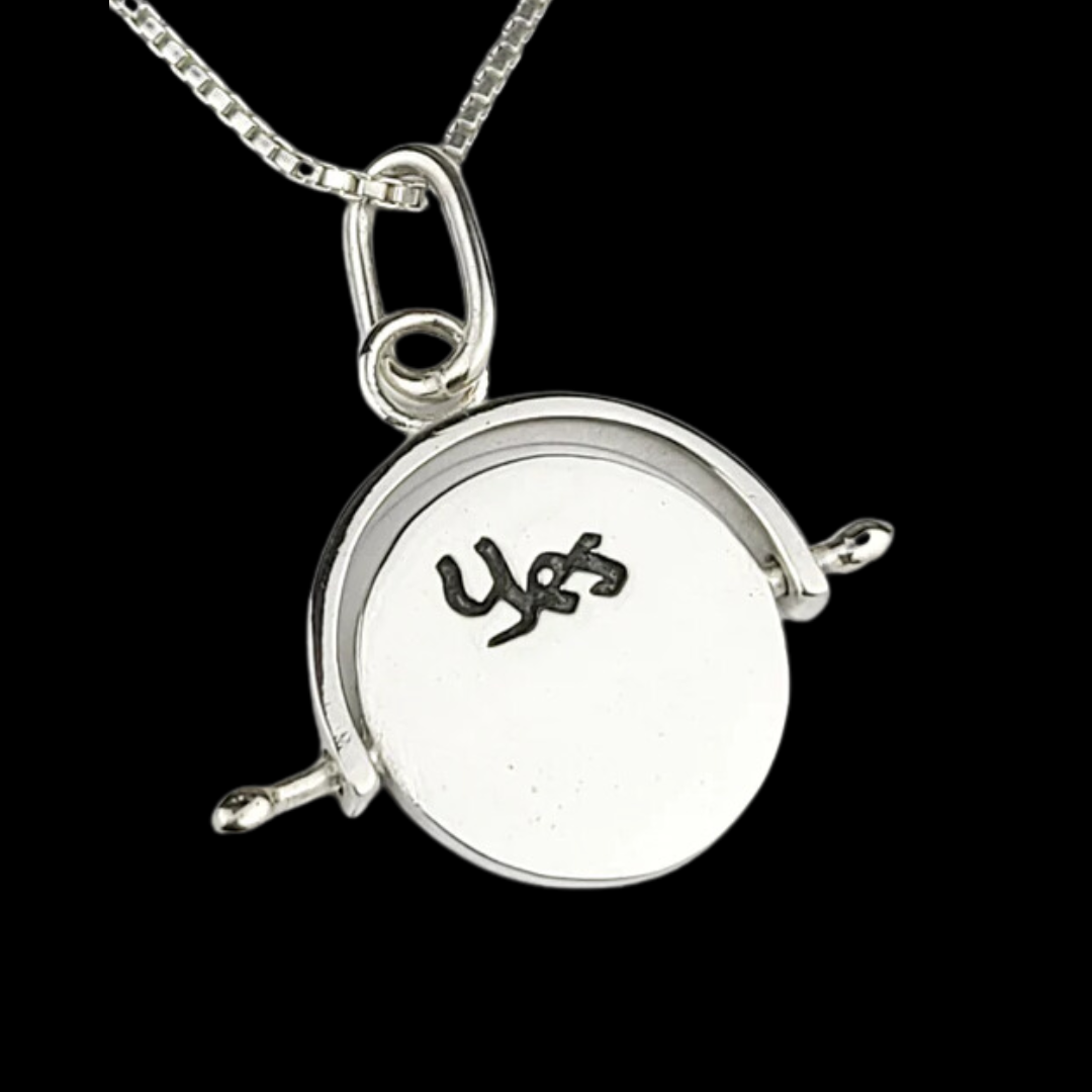 Yes No Flip Fidget Spinning Pendant - Inchoo Bijoux