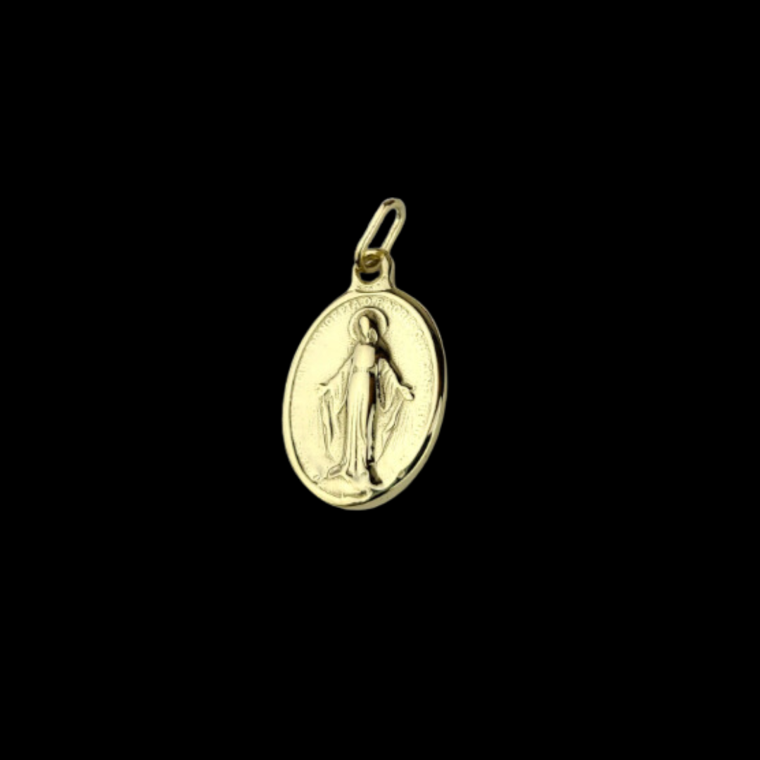 Mary Medaillon Pendant - Gold Options
