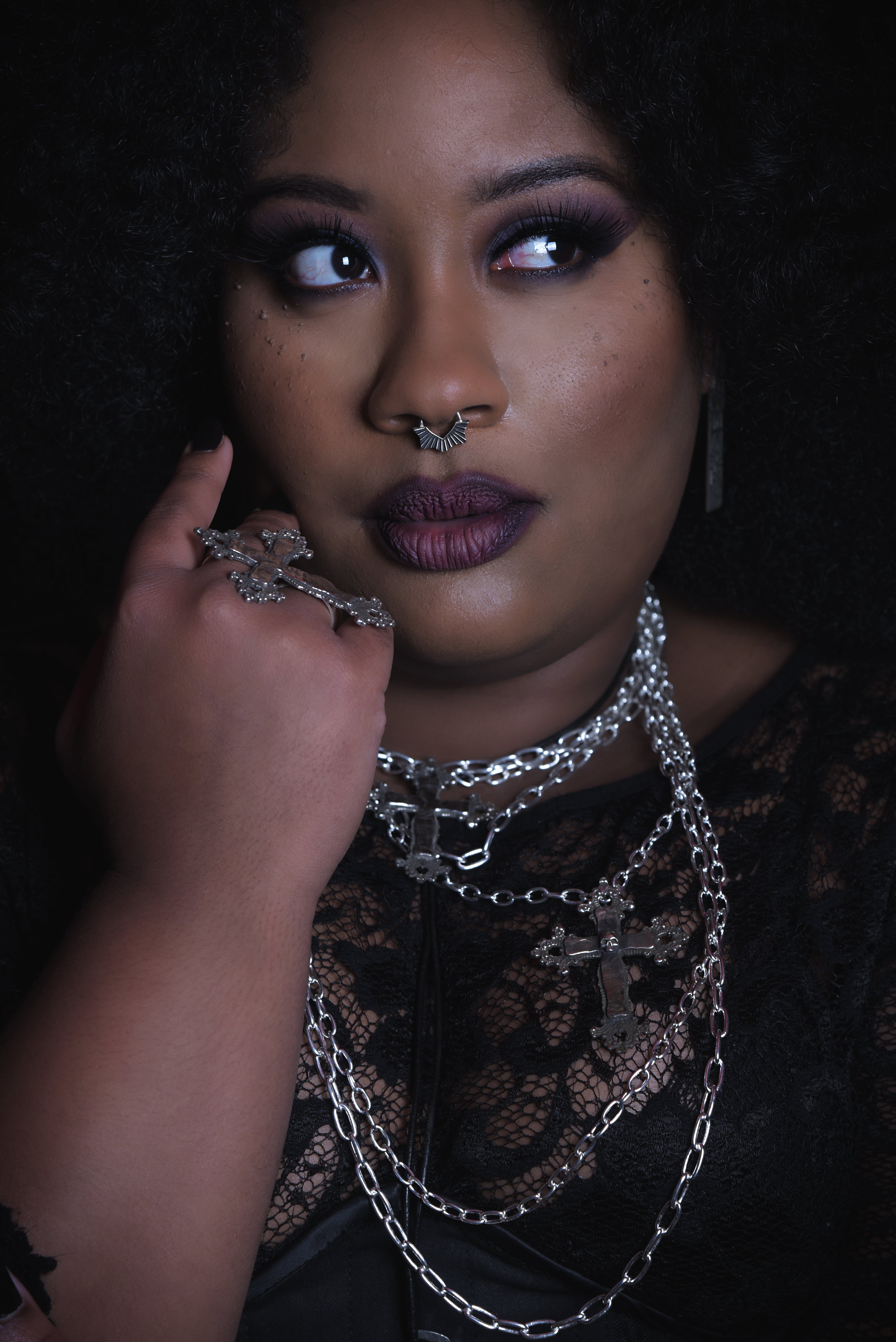 Big Celestial Hoop Architectural Earrings - Inchoo Bijoux