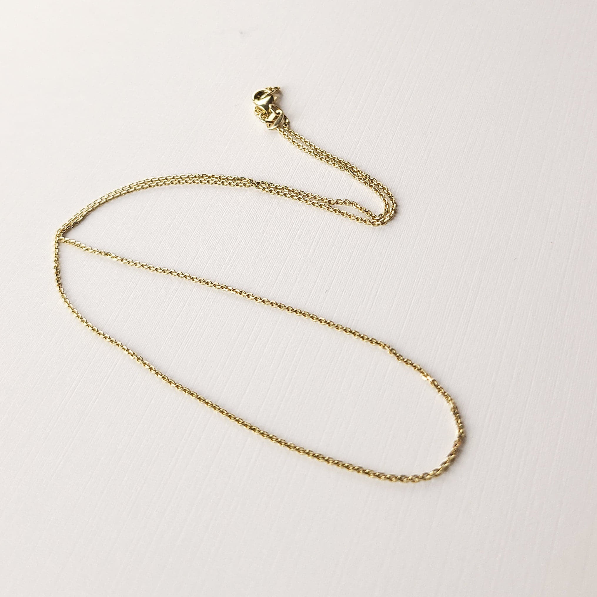 Yellow Gold Chisel Cable Chain 10K - 14K
