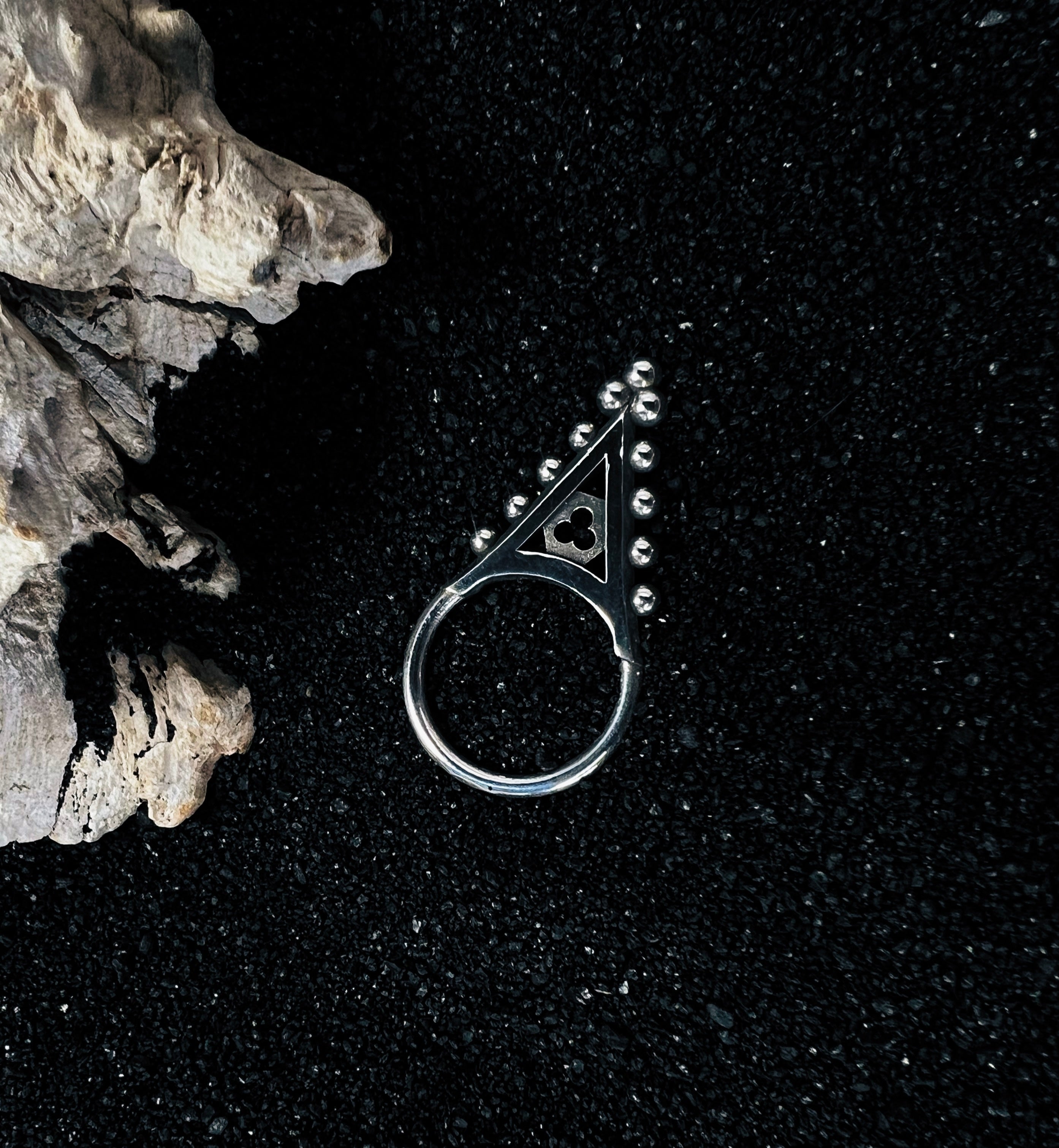 Raised Tower Ring Church Roof Top - Inchoo Bijoux