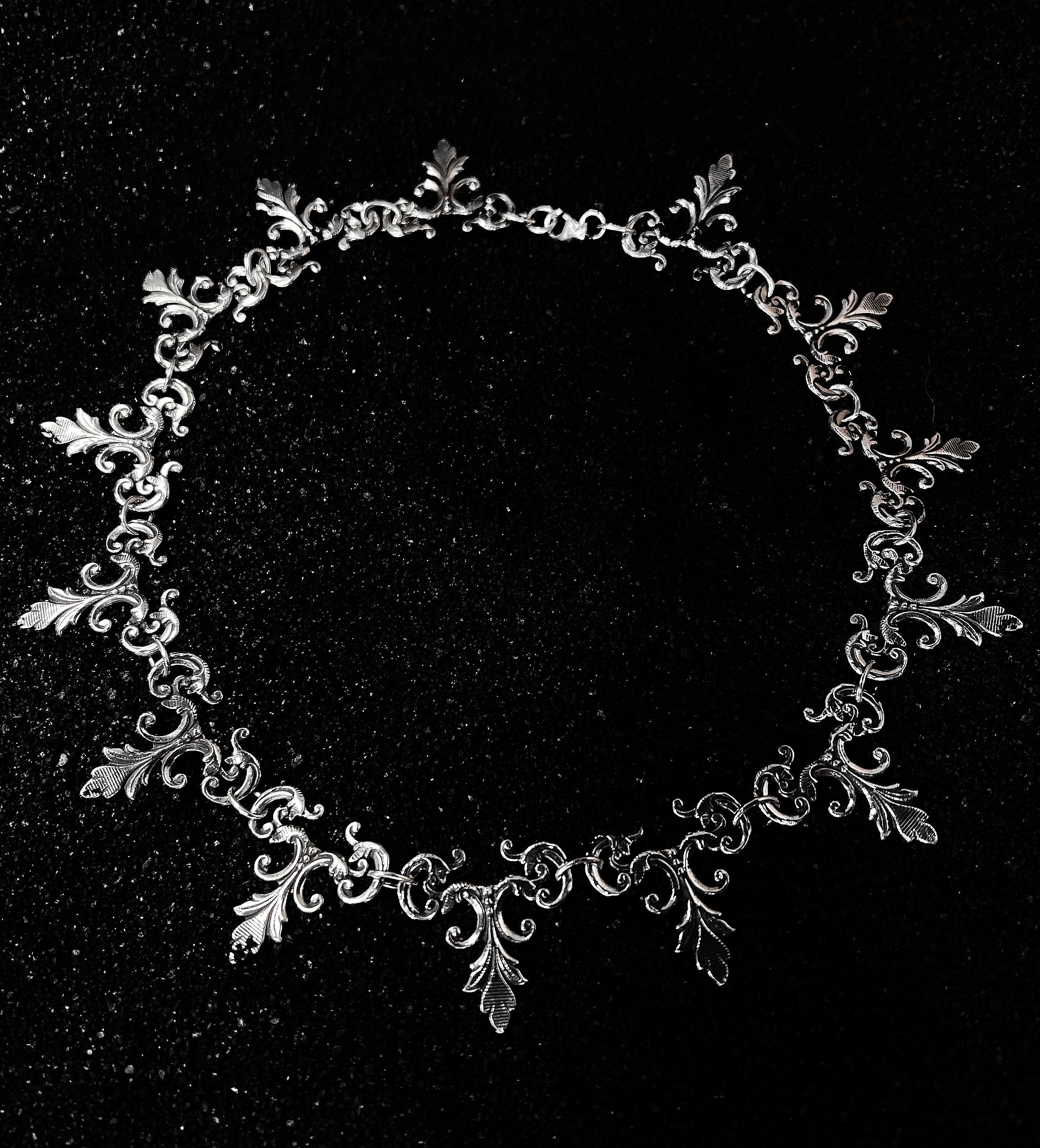 Vamp Lace Choker Necklace
