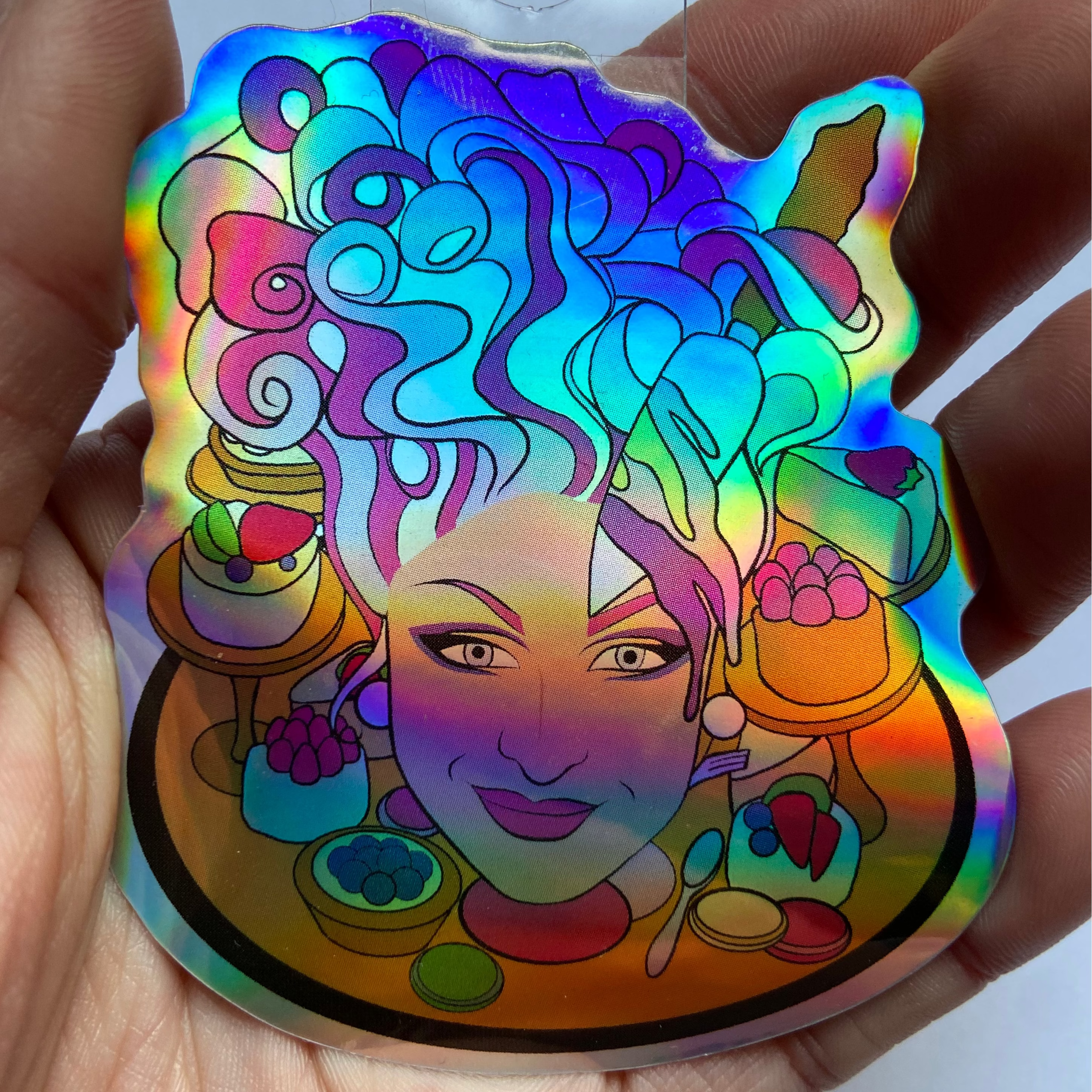 Holo Marie Antoinette  - sticker