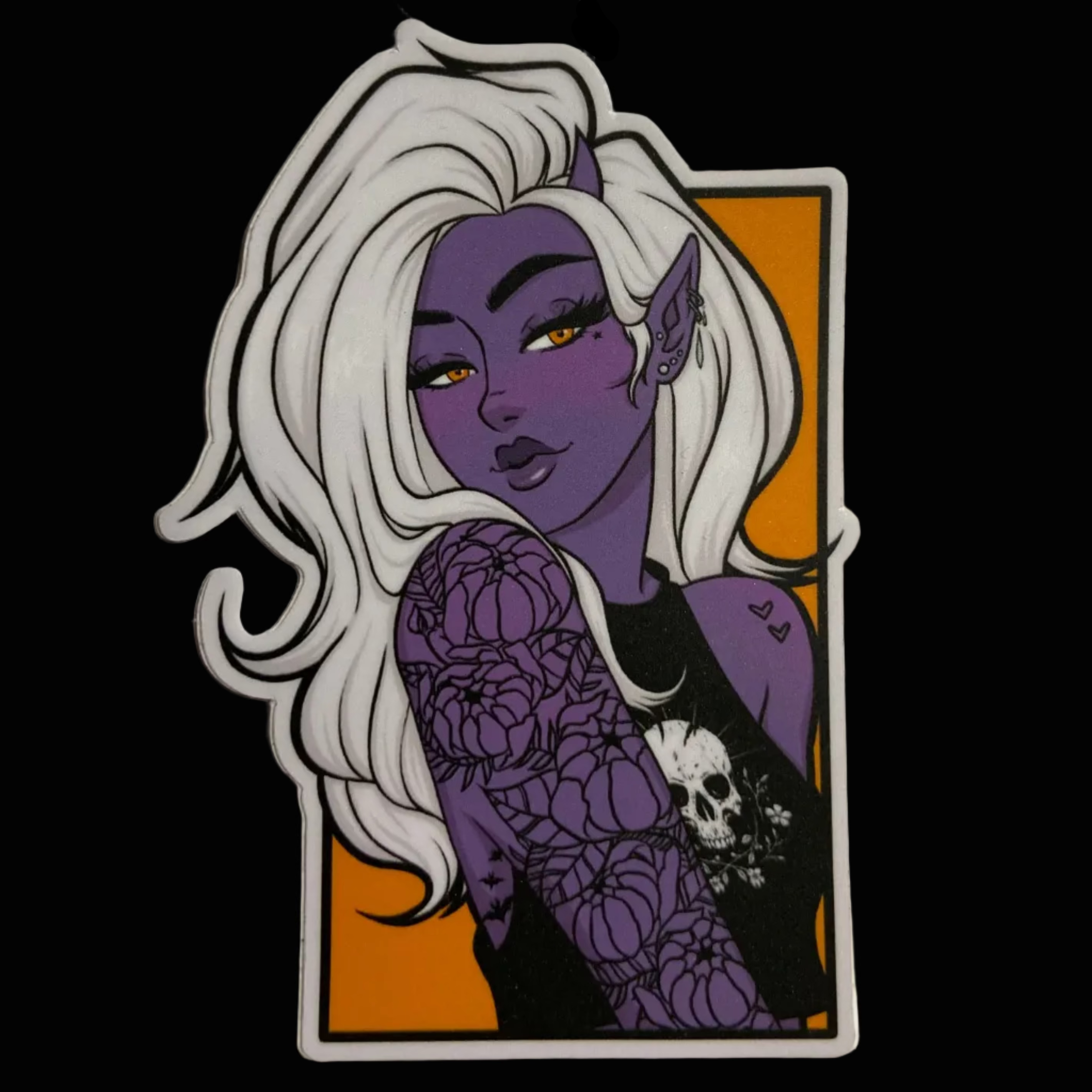 Auto Collant - Dark Elf Girl