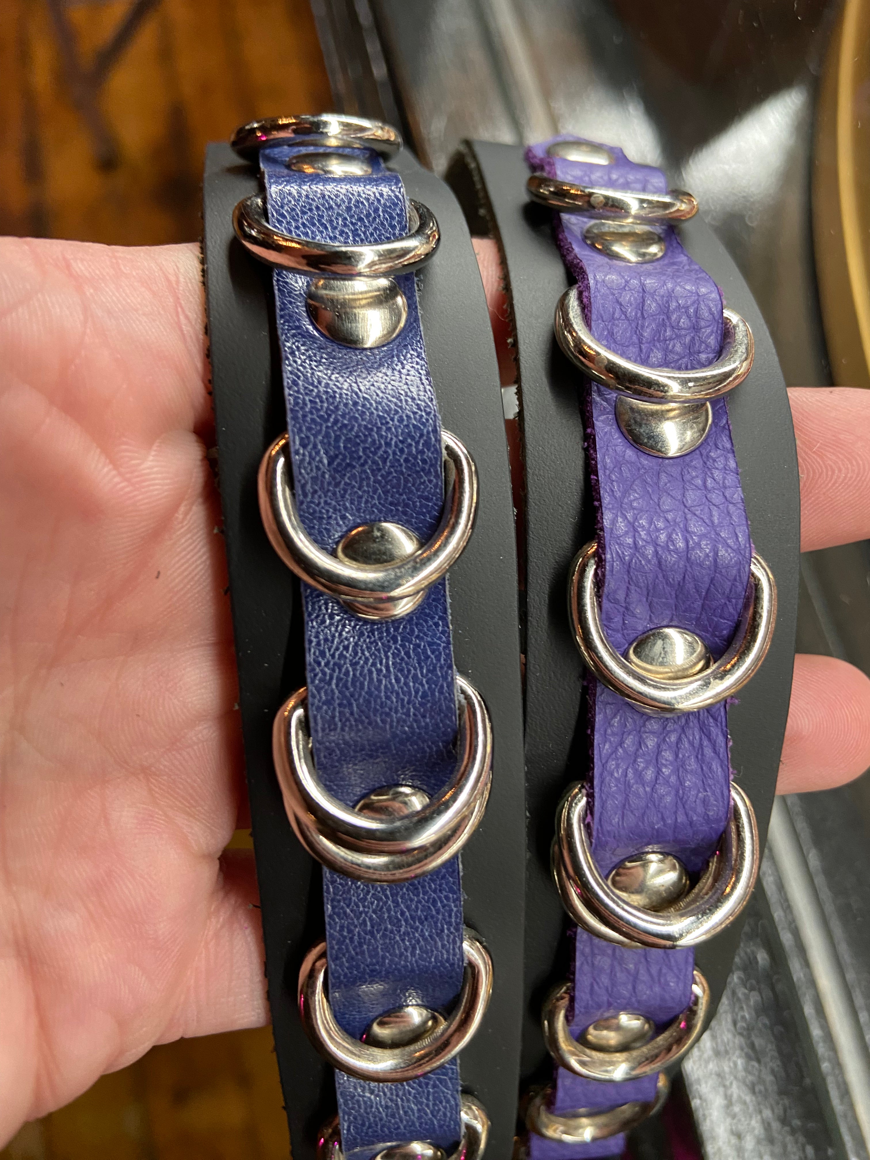 Choker - mini d ring with Various Colors SMALL