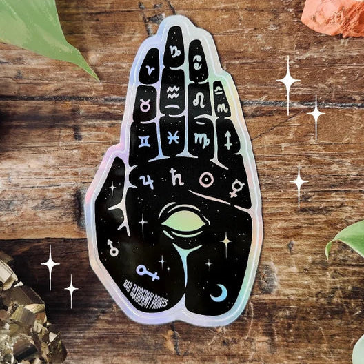 Auto collant - main - Sticker