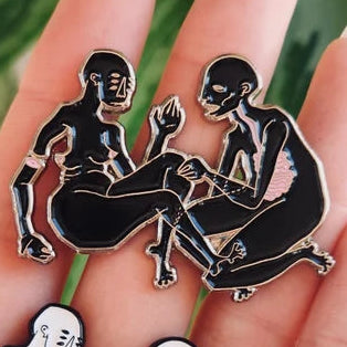 Bad Taxidermy Pins Variés