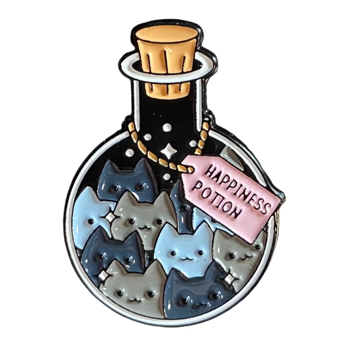 Cat Potion Pin