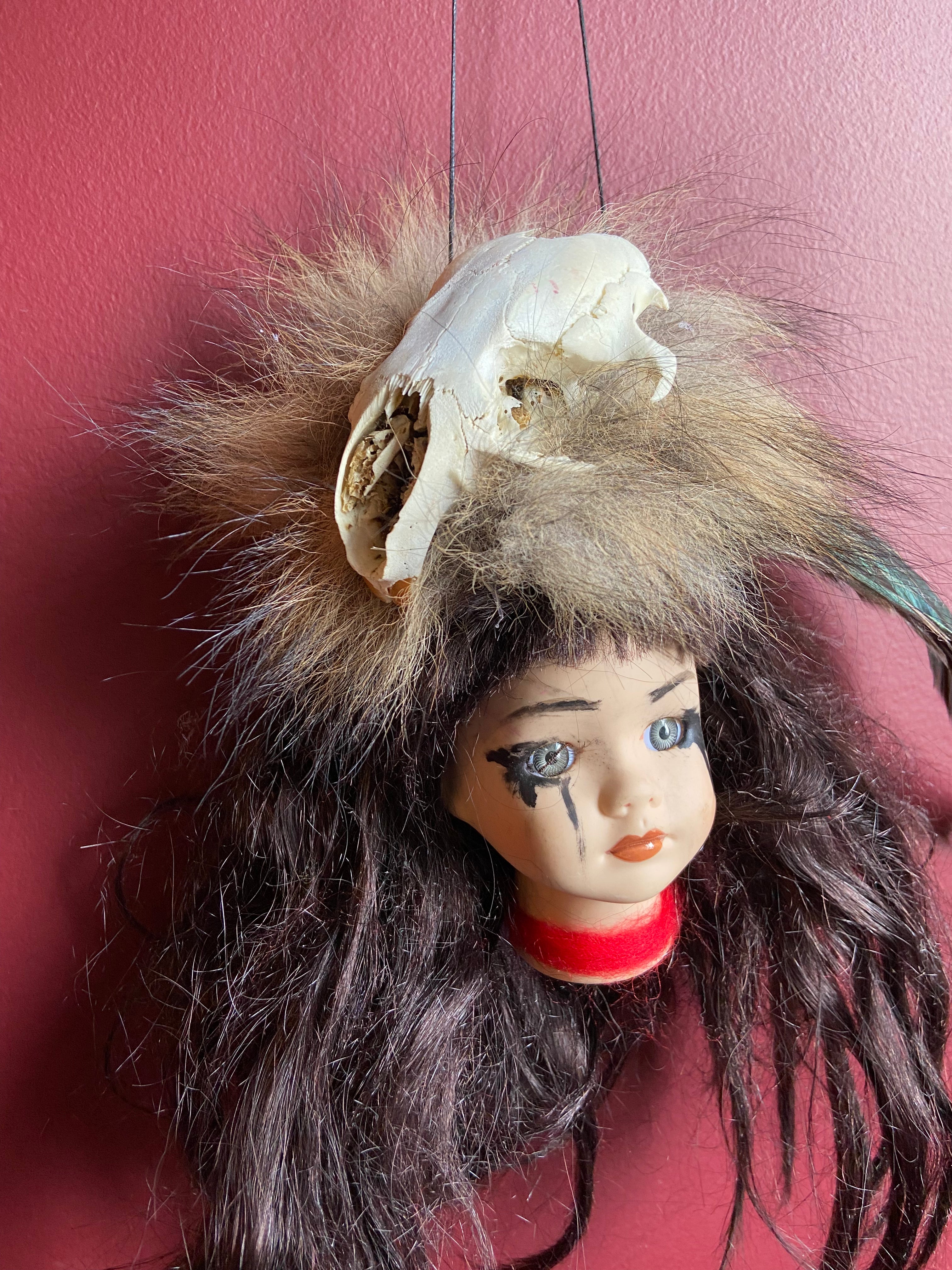 Creepy Doll - Head Only