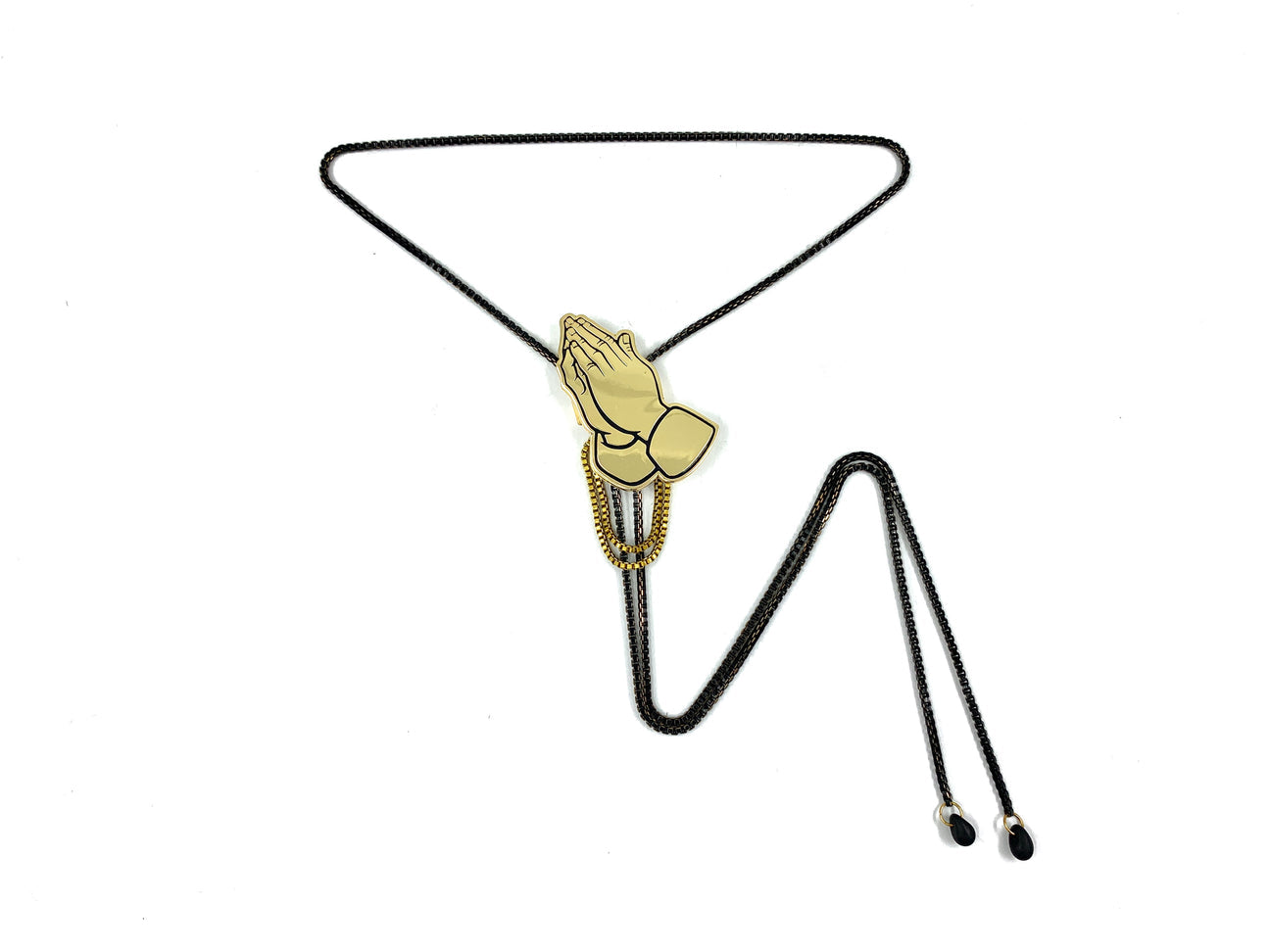 Bolo tie - mains / Praying hands - bolo tie