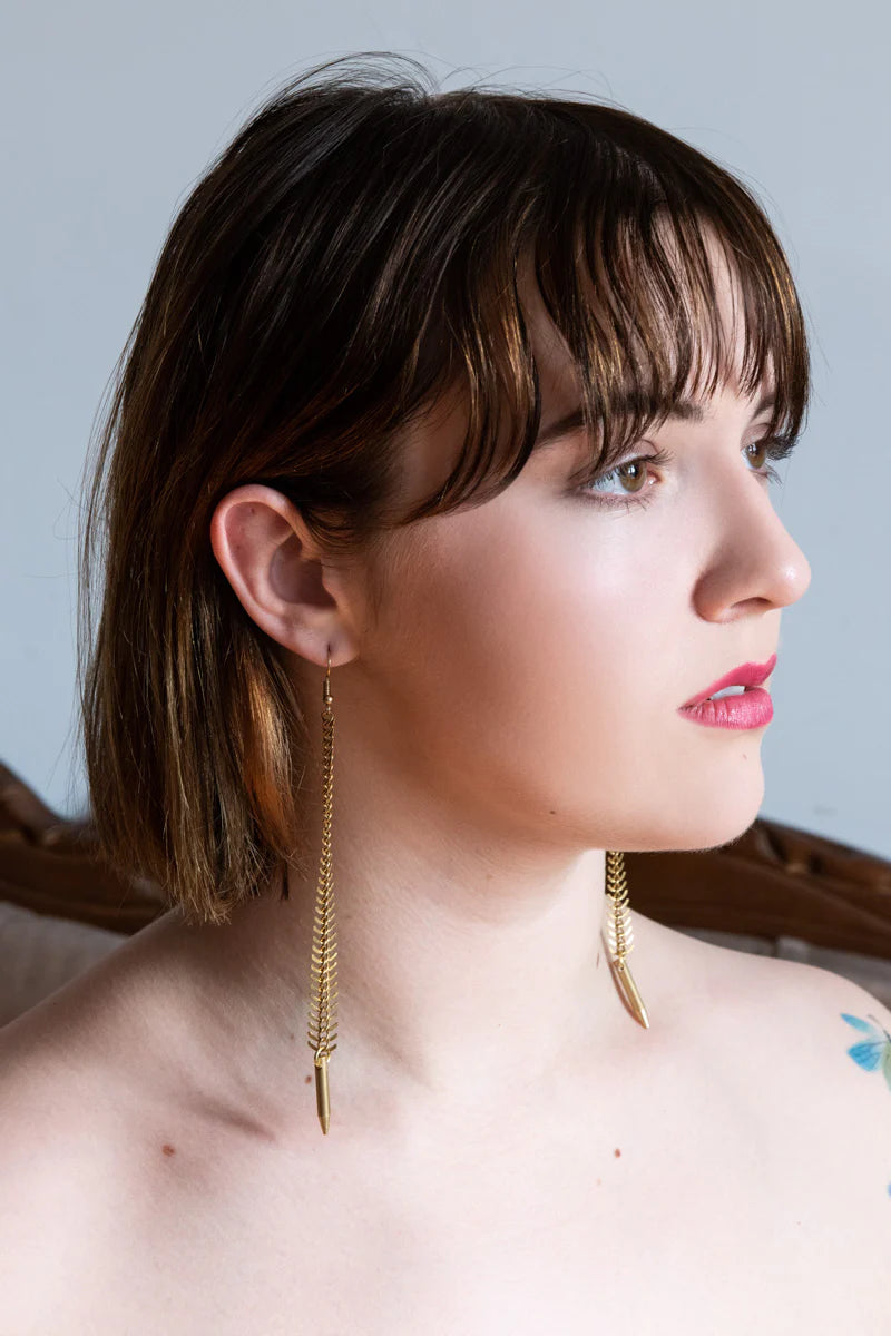 BO - Lust - Fishbone Earrings
