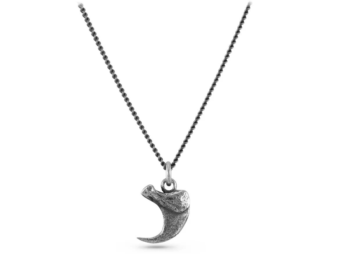 Collier - Lynx claw - wh brz