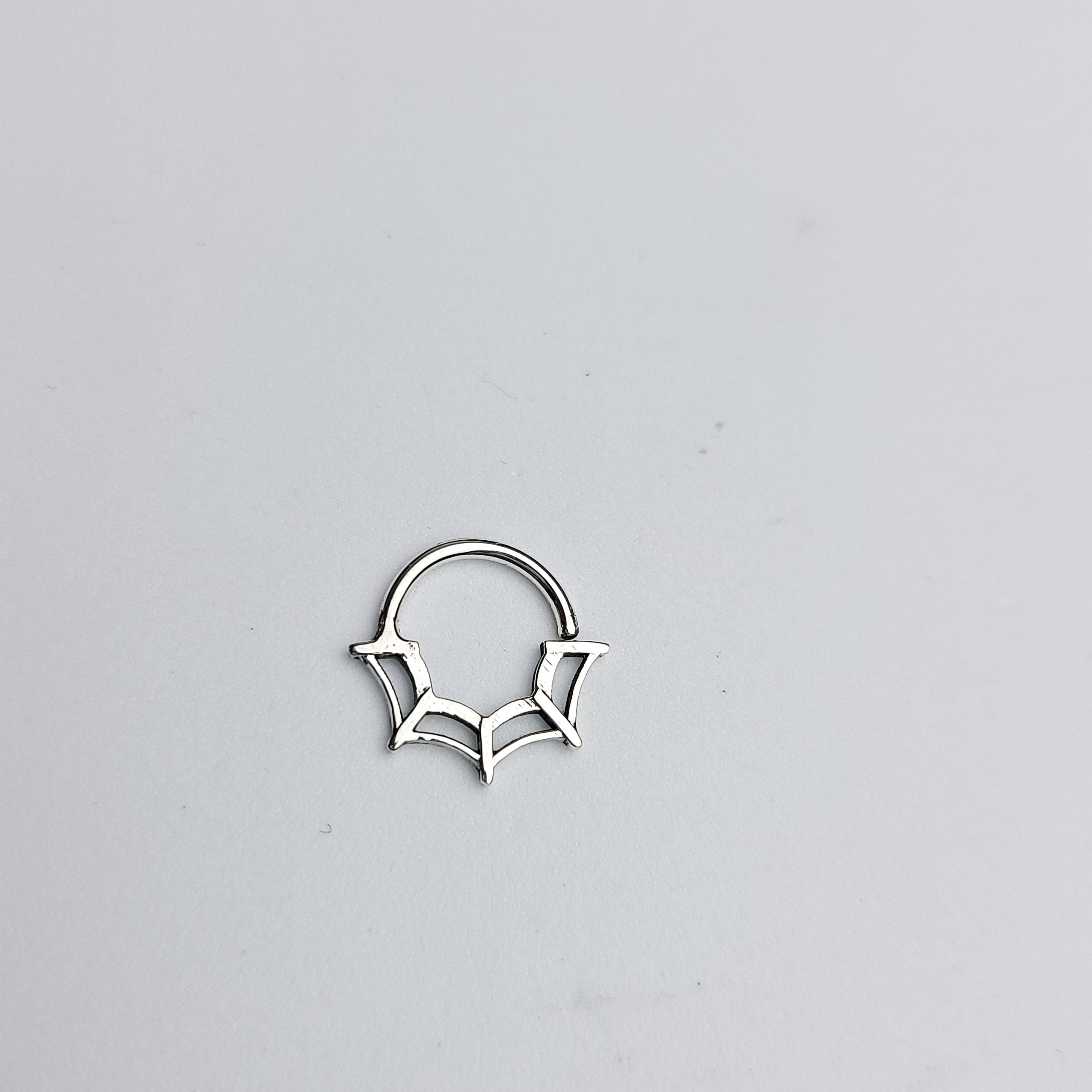 Spiderweb Nose Ring Septum Piercing - Inchoo Bijoux