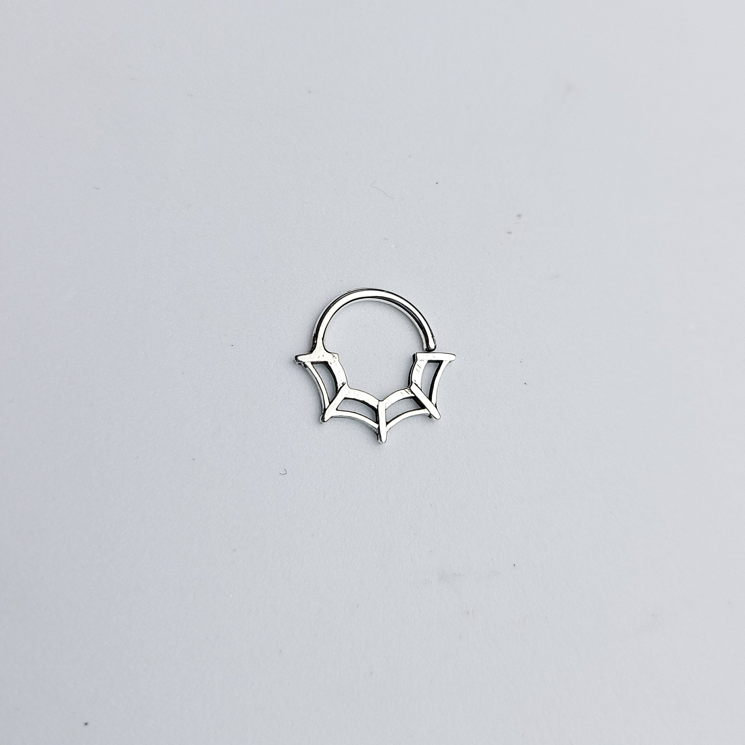 Spiderweb Nose Ring Septum Piercing - Inchoo Bijoux