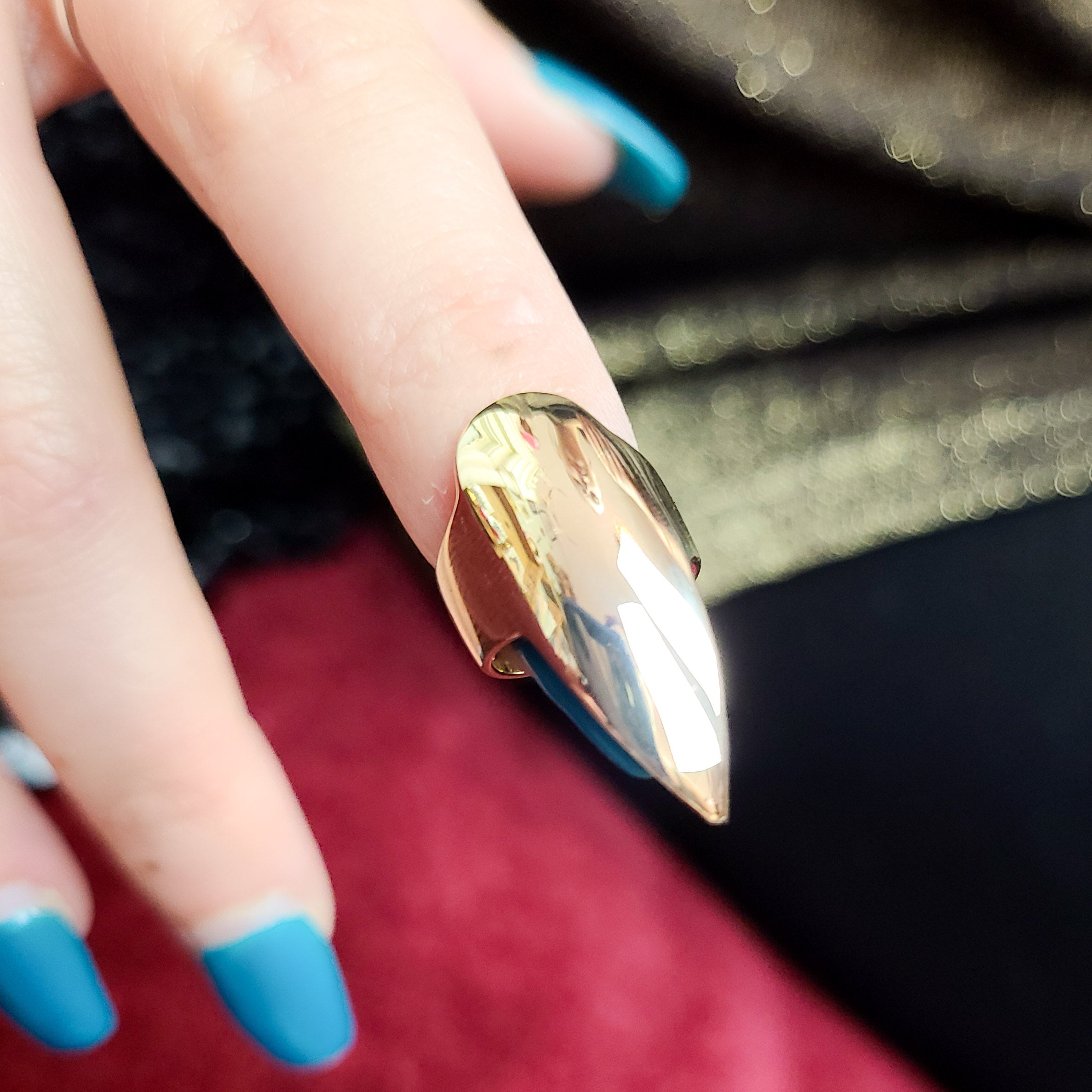 Stiletto Mirror Claw - Gold Options - Inchoo Bijoux