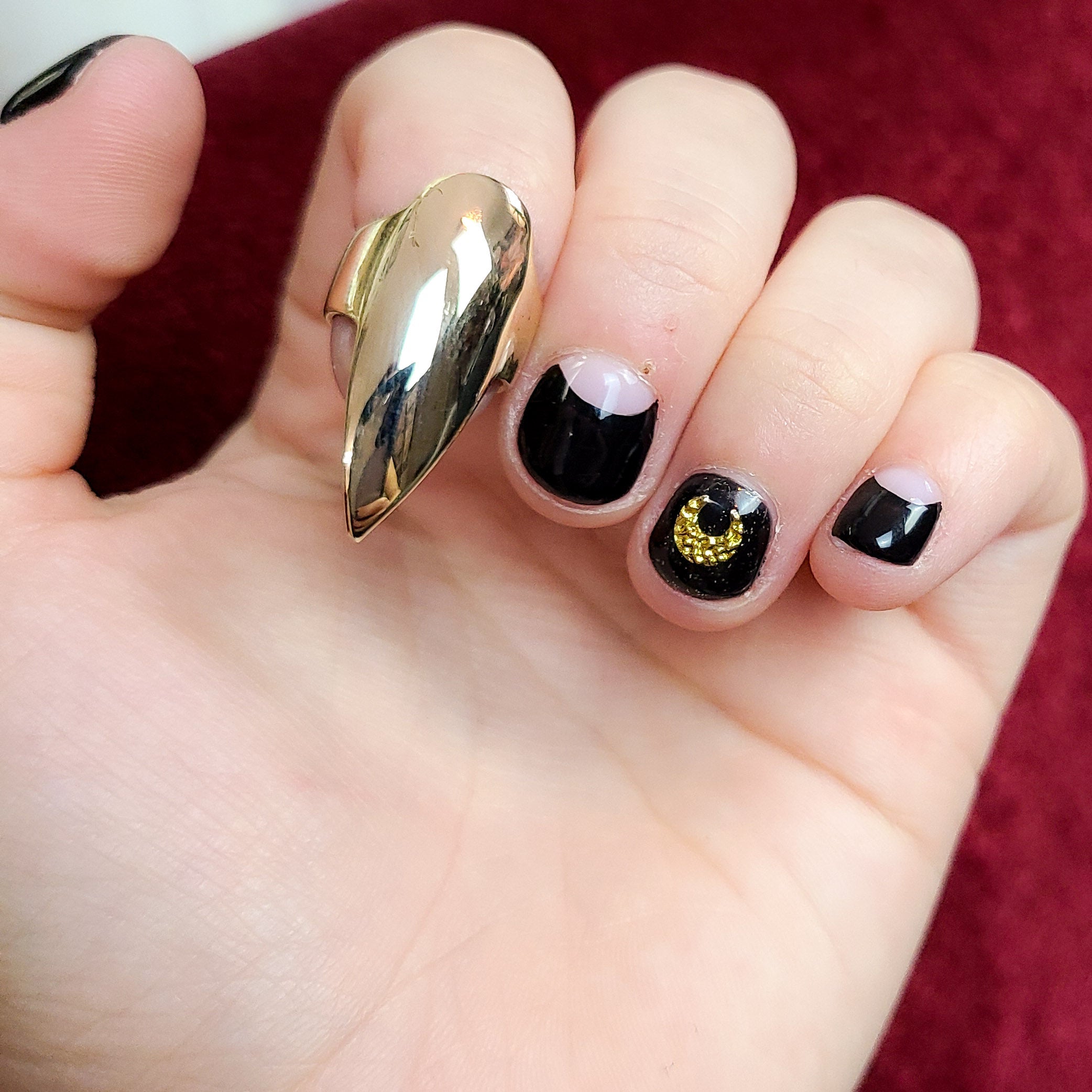Stiletto Mirror Claw - Gold Options - Inchoo Bijoux