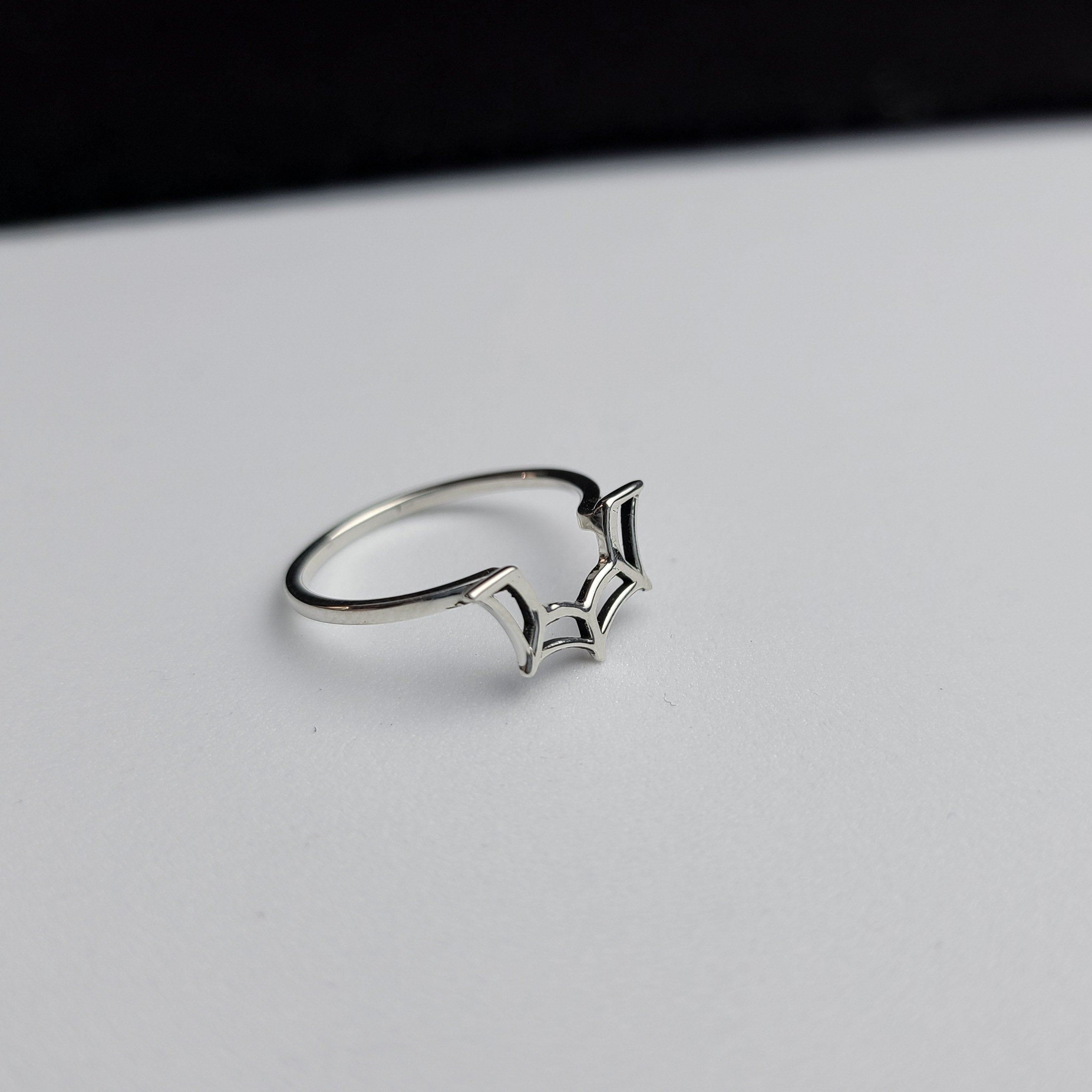 Spider Web Stacking Ring