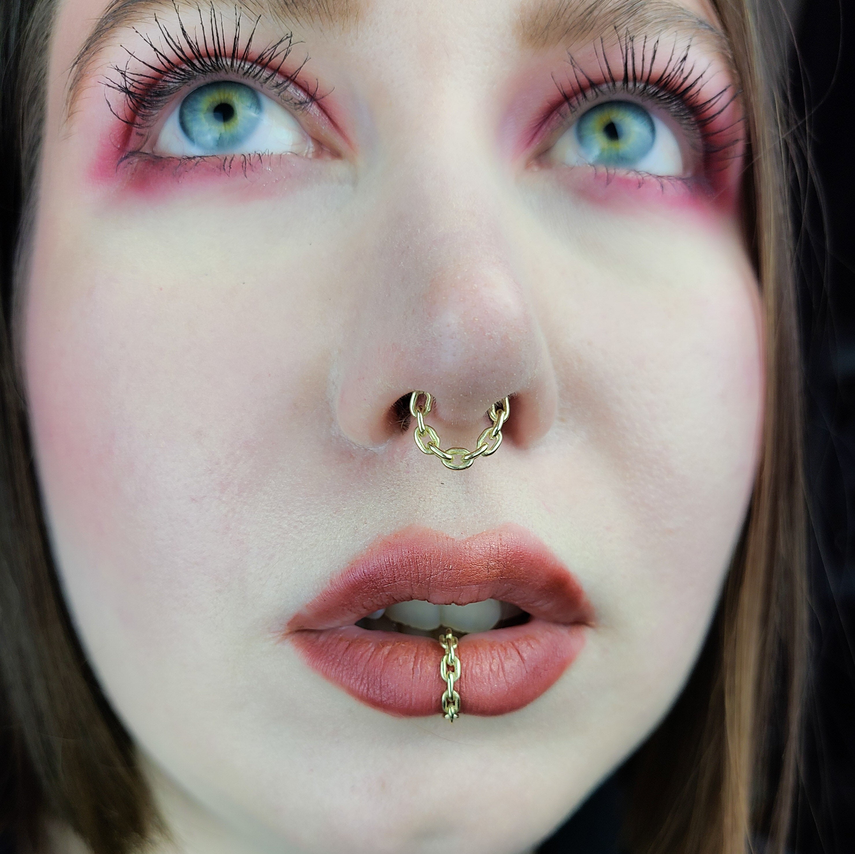 Gold Chain Septum Ring - Gold Options