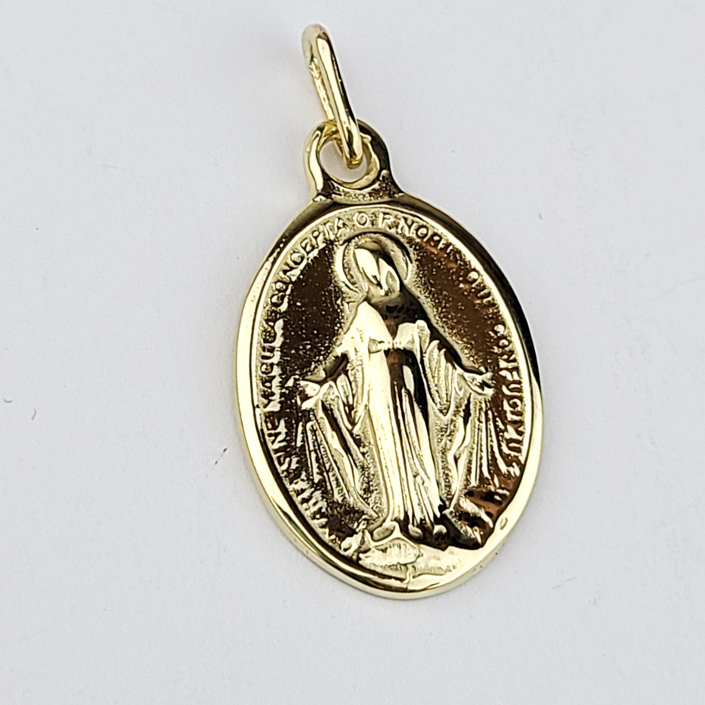 Mary Medaillon Pendant - Gold Options