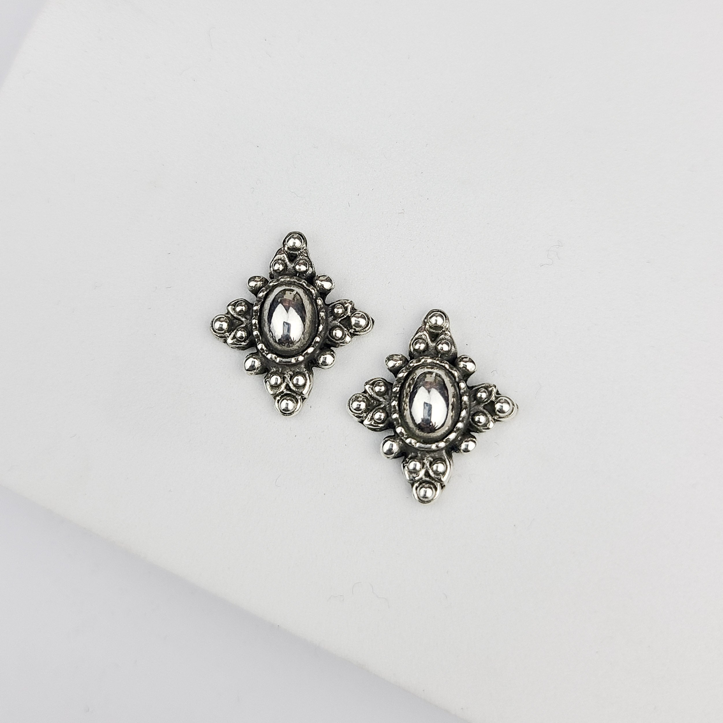 Vintage Medallion Earrings