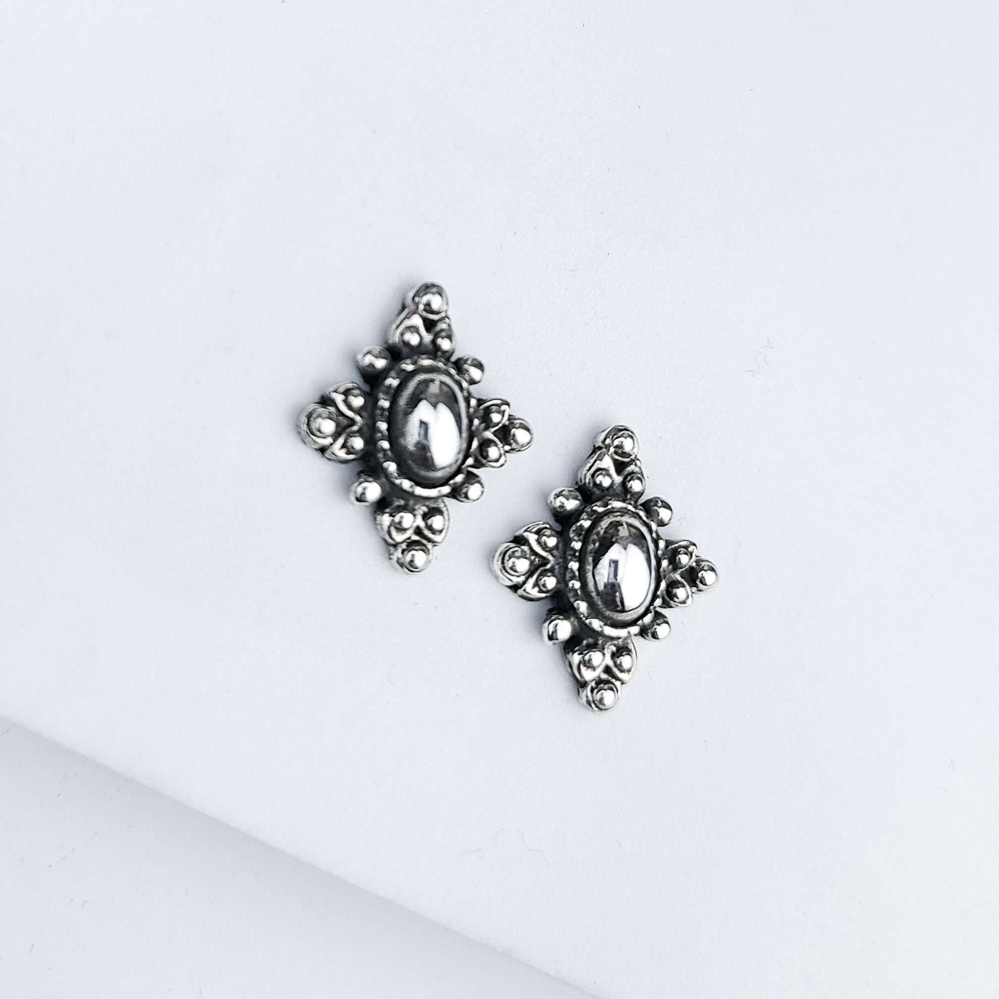 Vintage Medallion Earrings