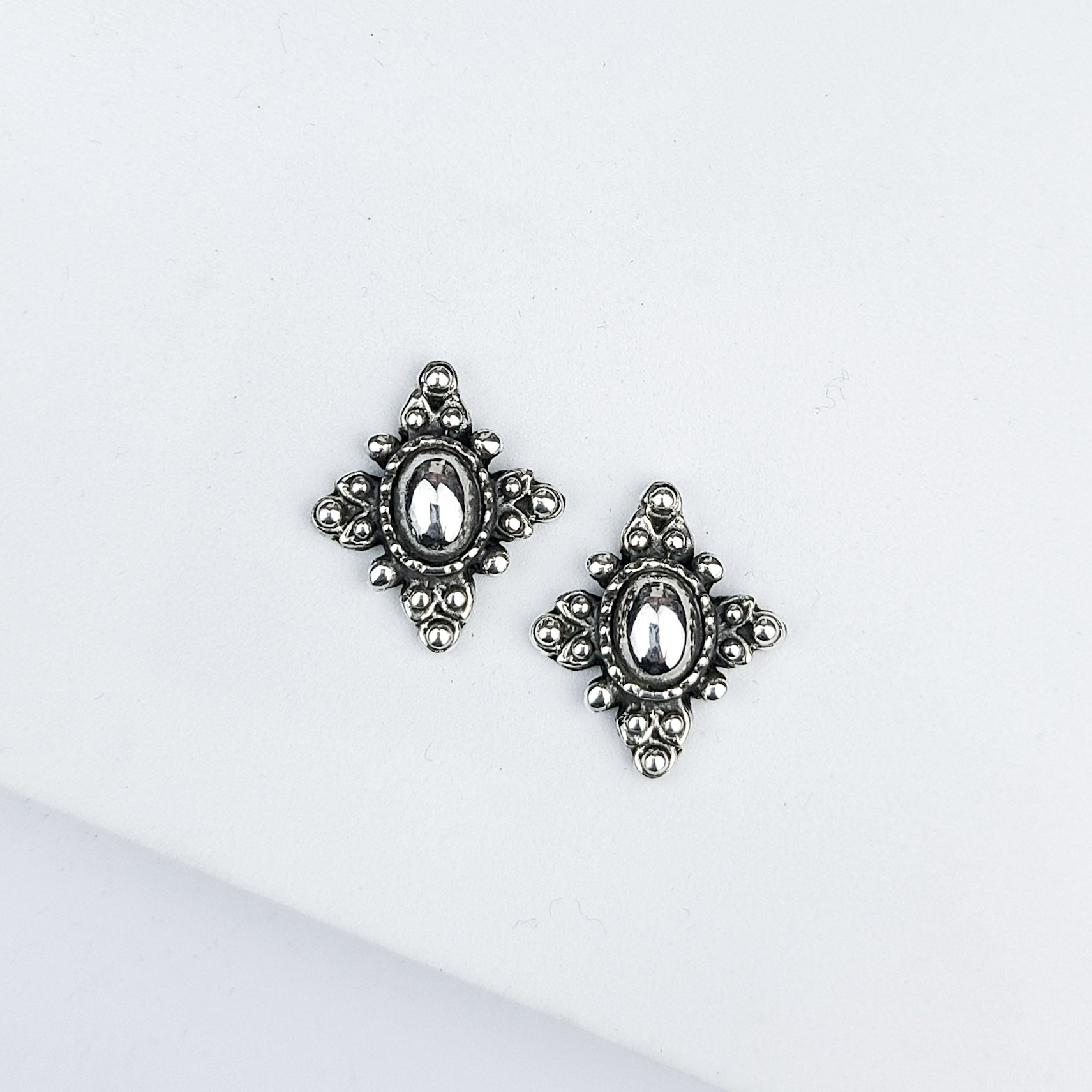 Vintage Medallion Earrings