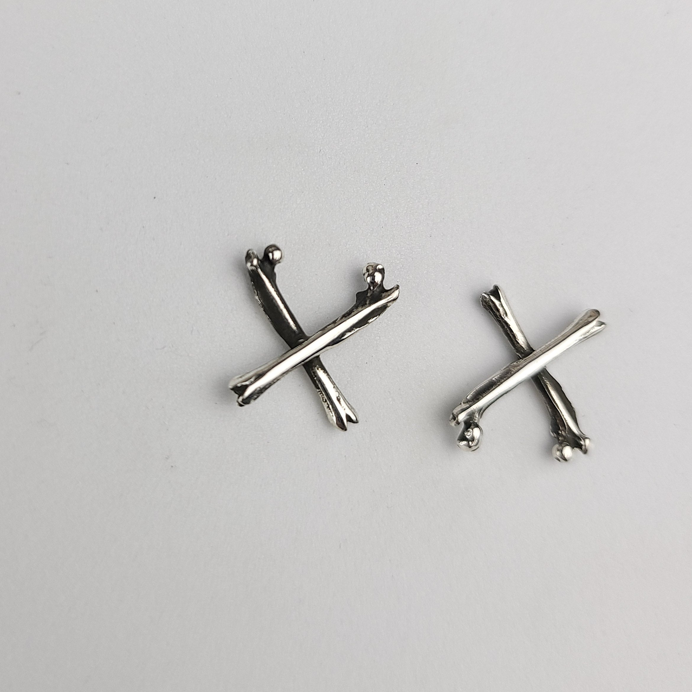 X Bone Earrings