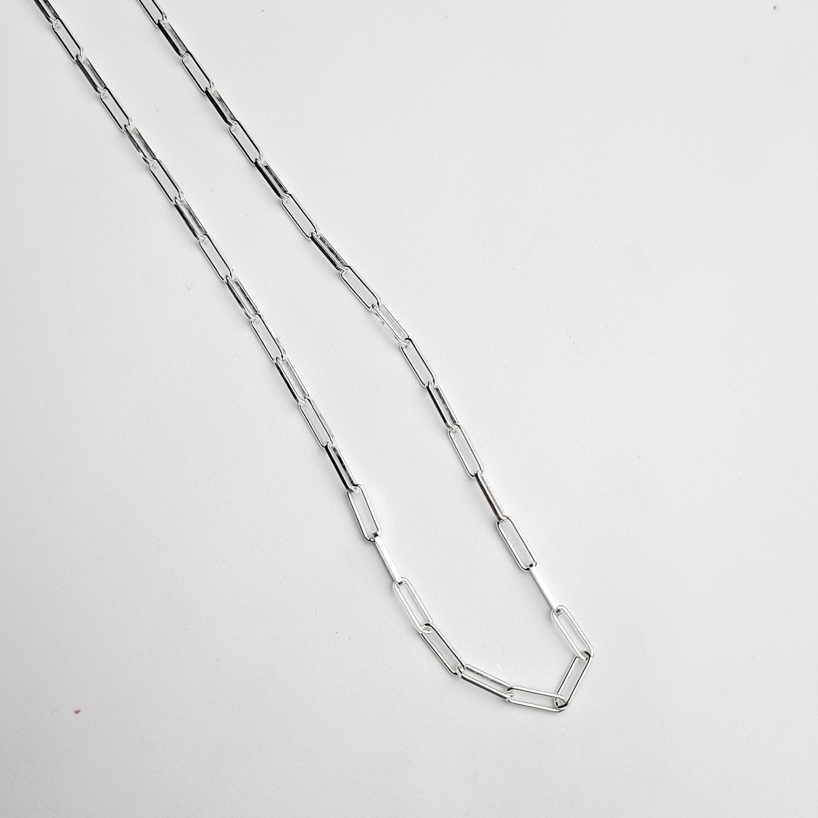 Thin Paper Clip Chain - Inchoo Bijoux
