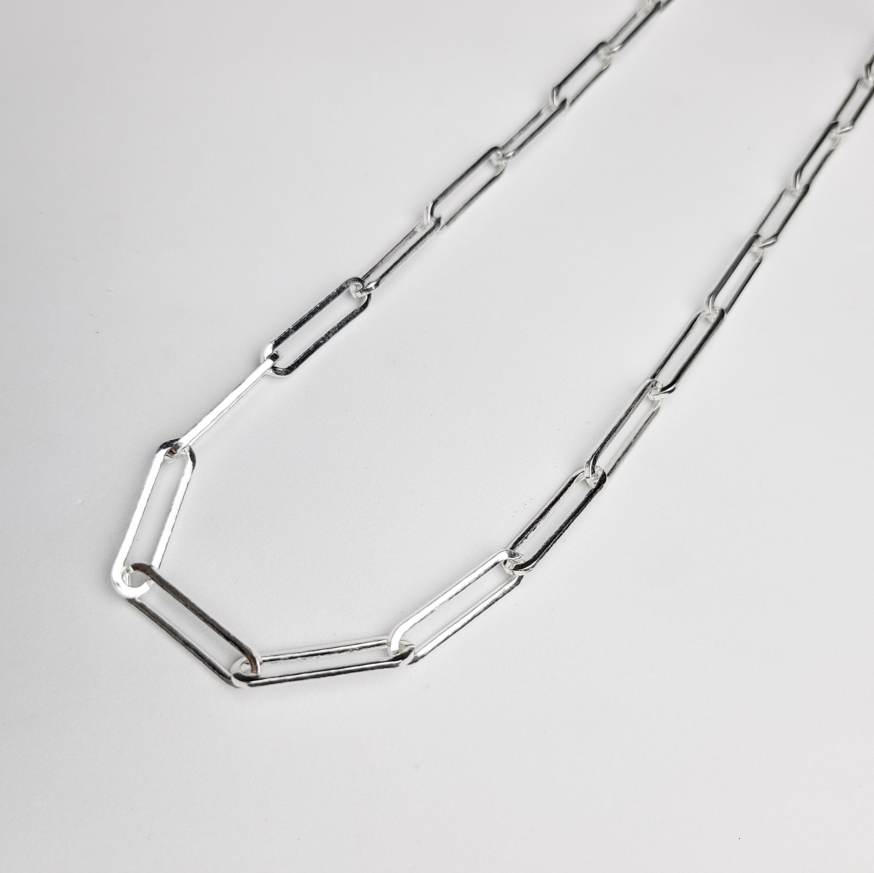 6mm Wide Paperclip Chain
