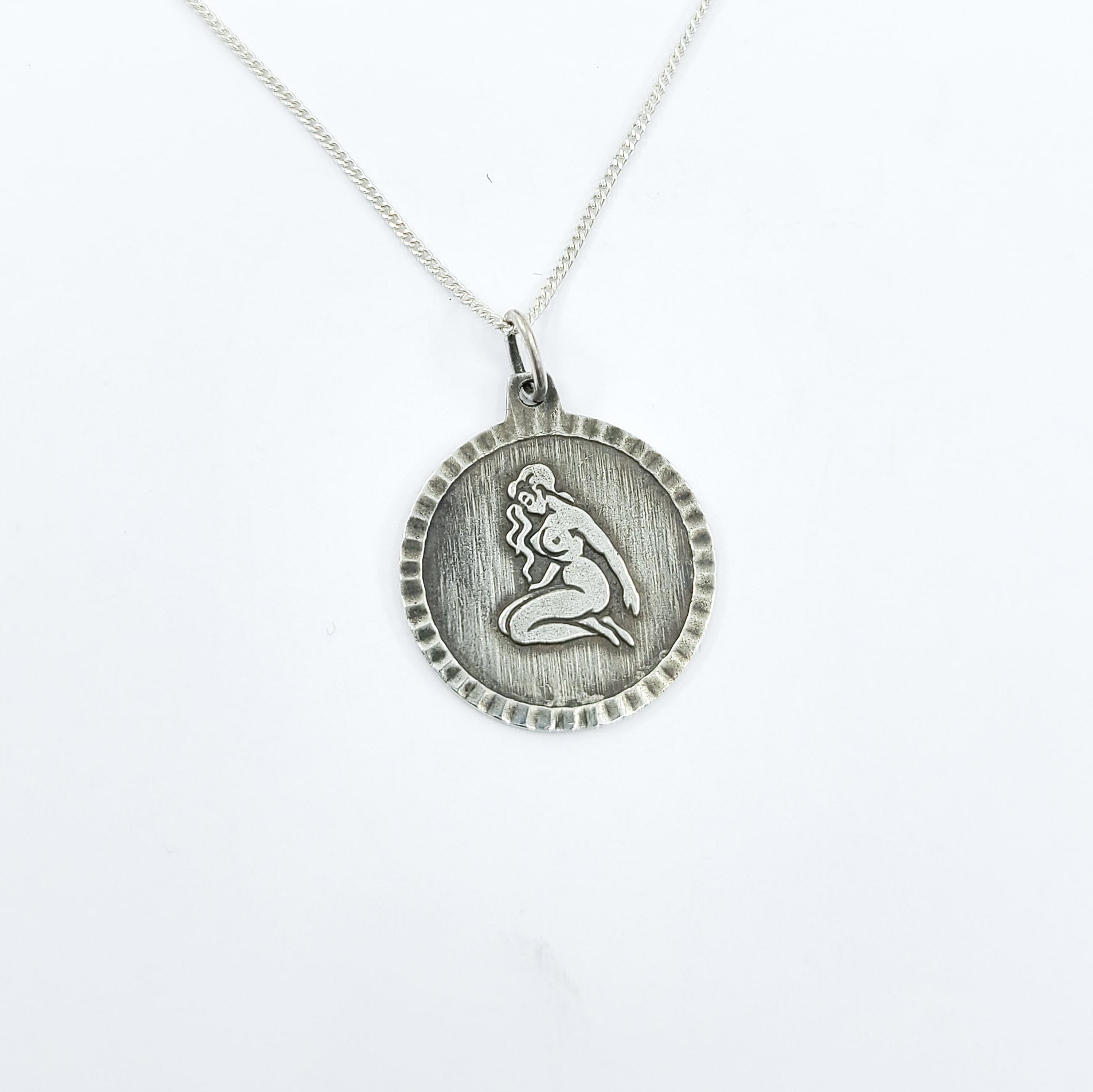 Persephone Nude Medallion Pendant