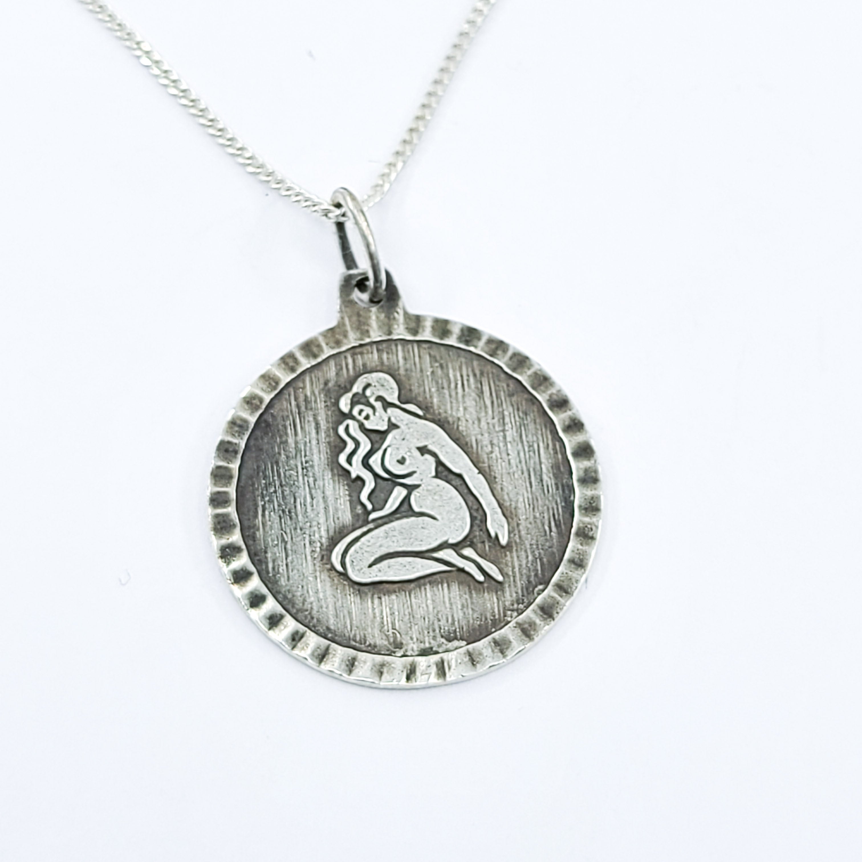 Persephone Nude Medallion Pendant