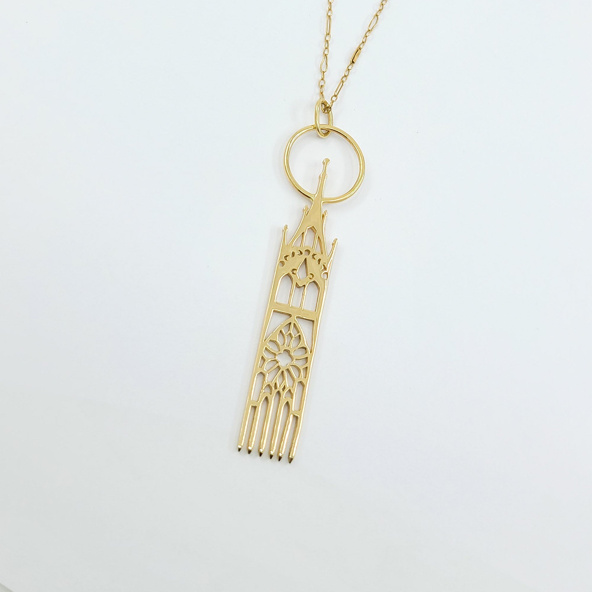 Moon Cathedral Pendant - Gold Options